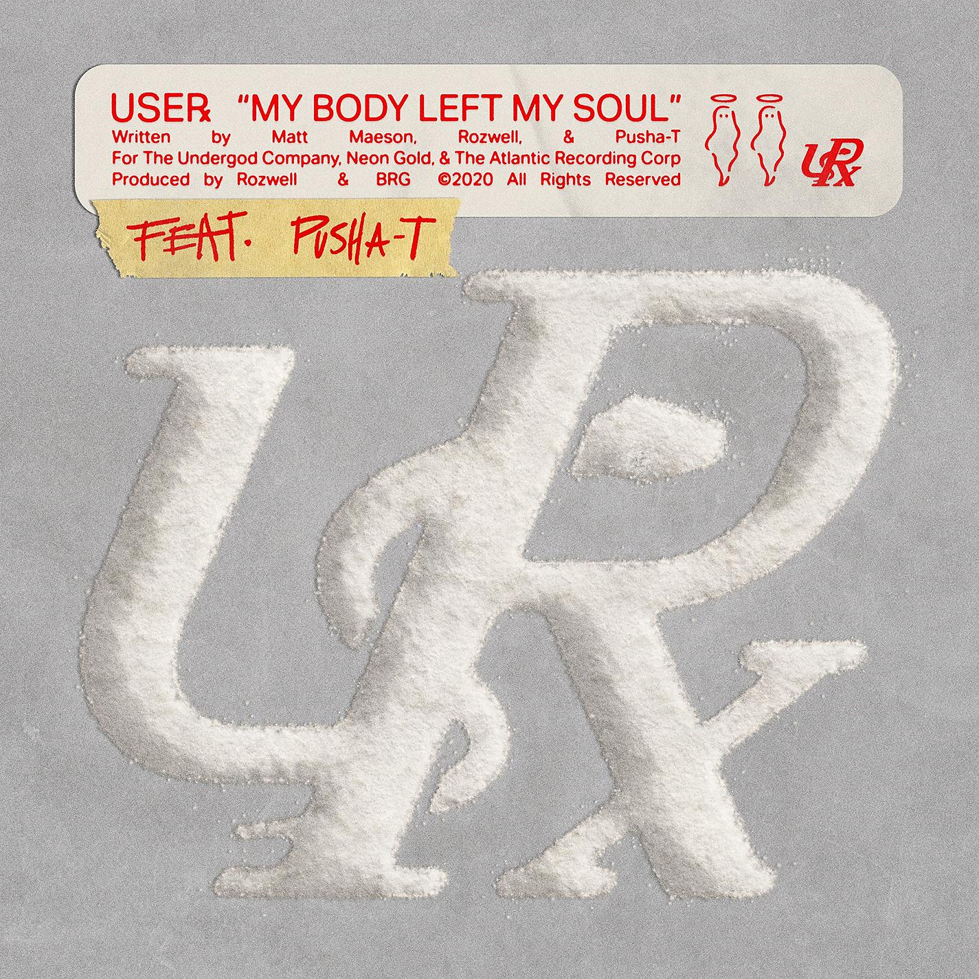 Постер альбома My Body Left My Soul (feat. Pusha T)