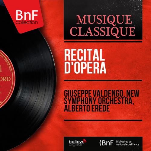 Постер альбома Récital d'opéra (Mono Version)
