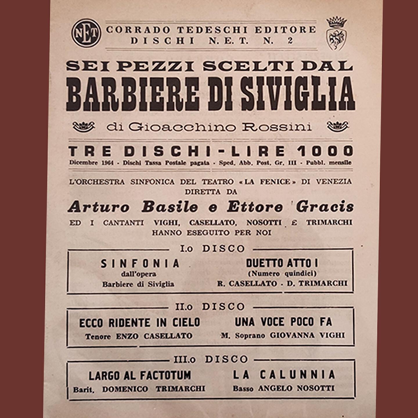 Orchestra Sinfonica Del Teatro - Sinfonia (Signor Bruschino)
