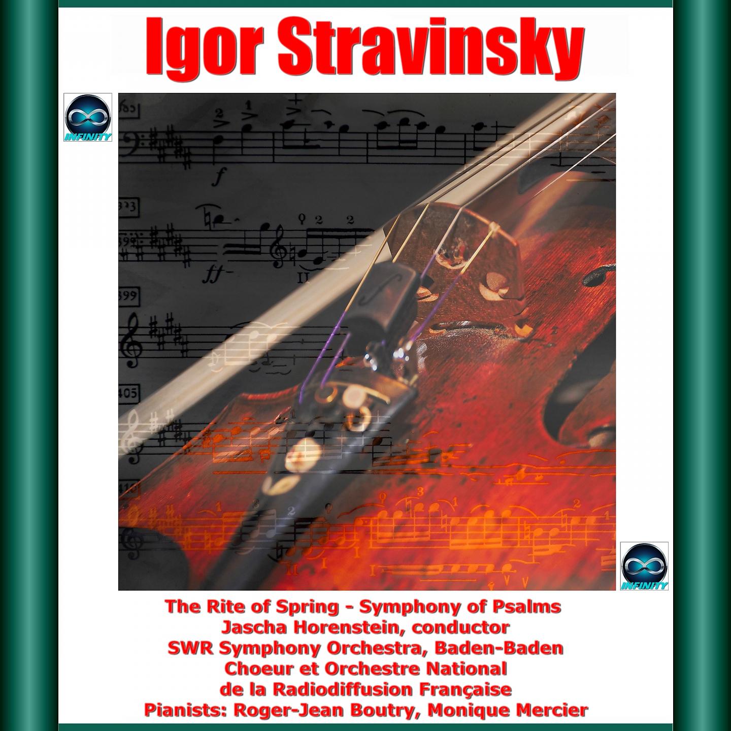 Постер альбома Stravinsky: The Rite of Spring - Symphony of Psalms