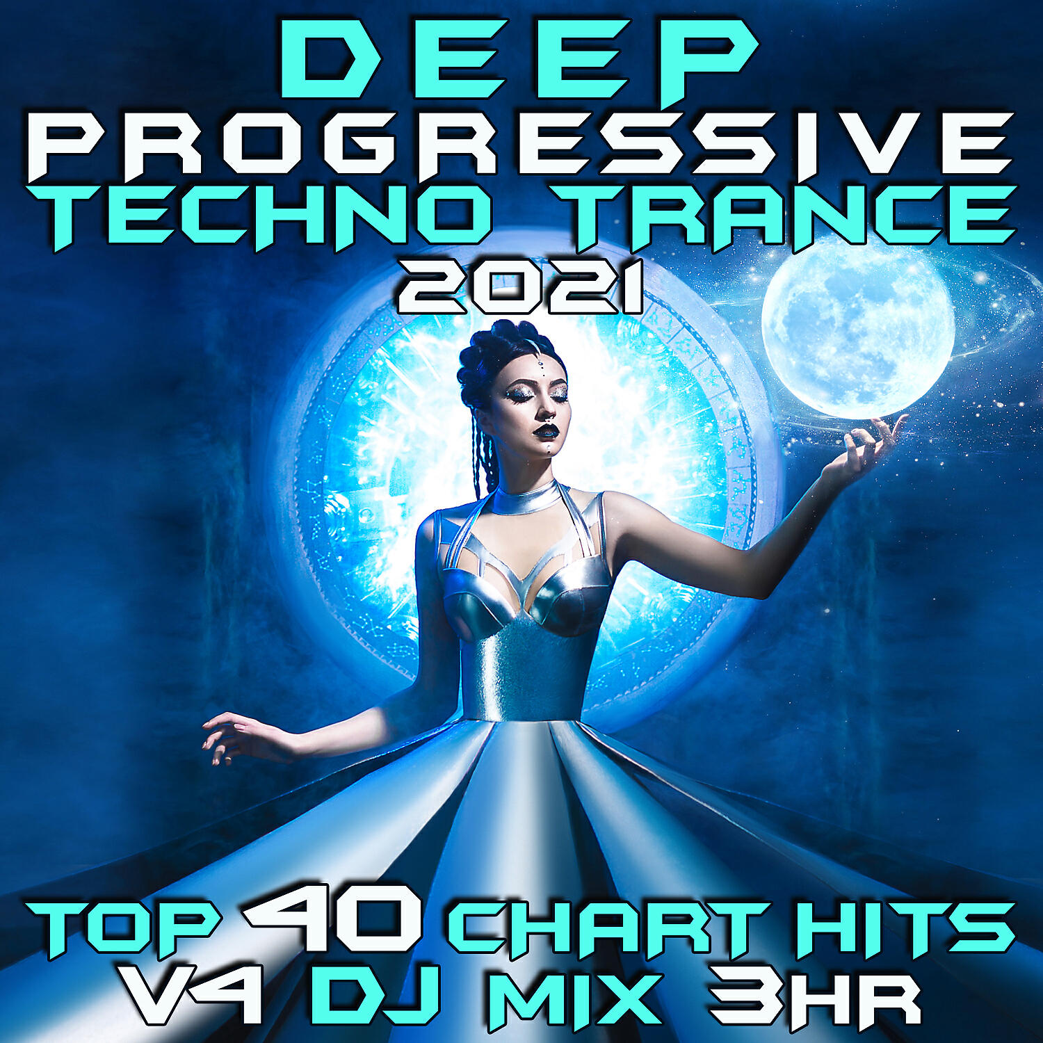 Постер альбома Deep Progressive Techno Trance 2021 Top 40 Chart Hits, Vol. 4 DJ Mix 3Hr