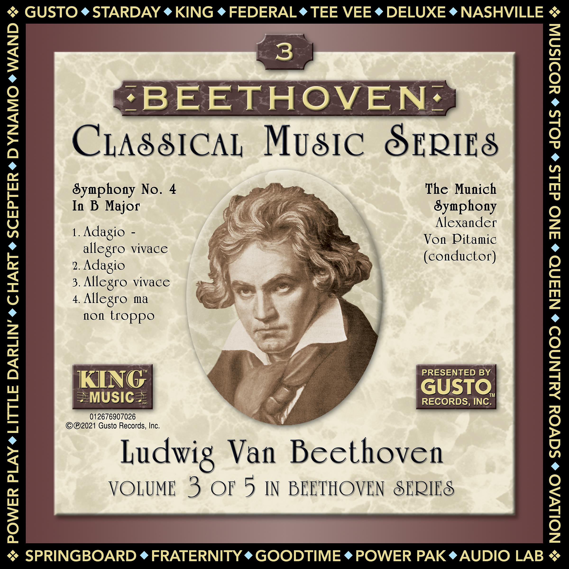 Постер альбома Beethoven: Symphony No. 4 in B Major