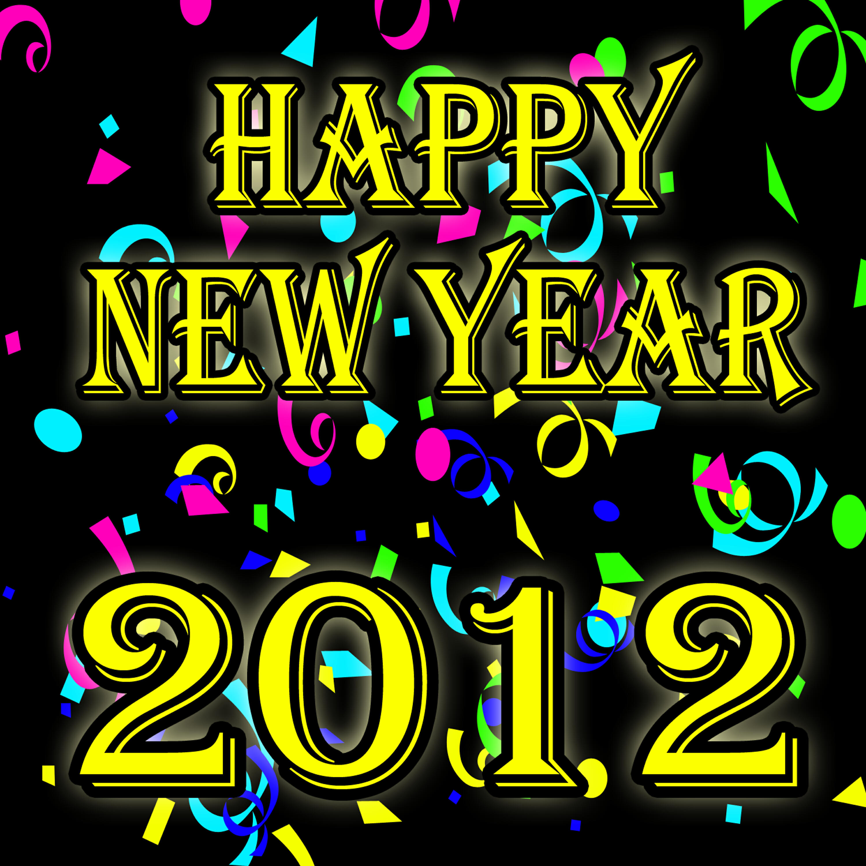 2012 Happy New Year - Old Time Rock n' Roll