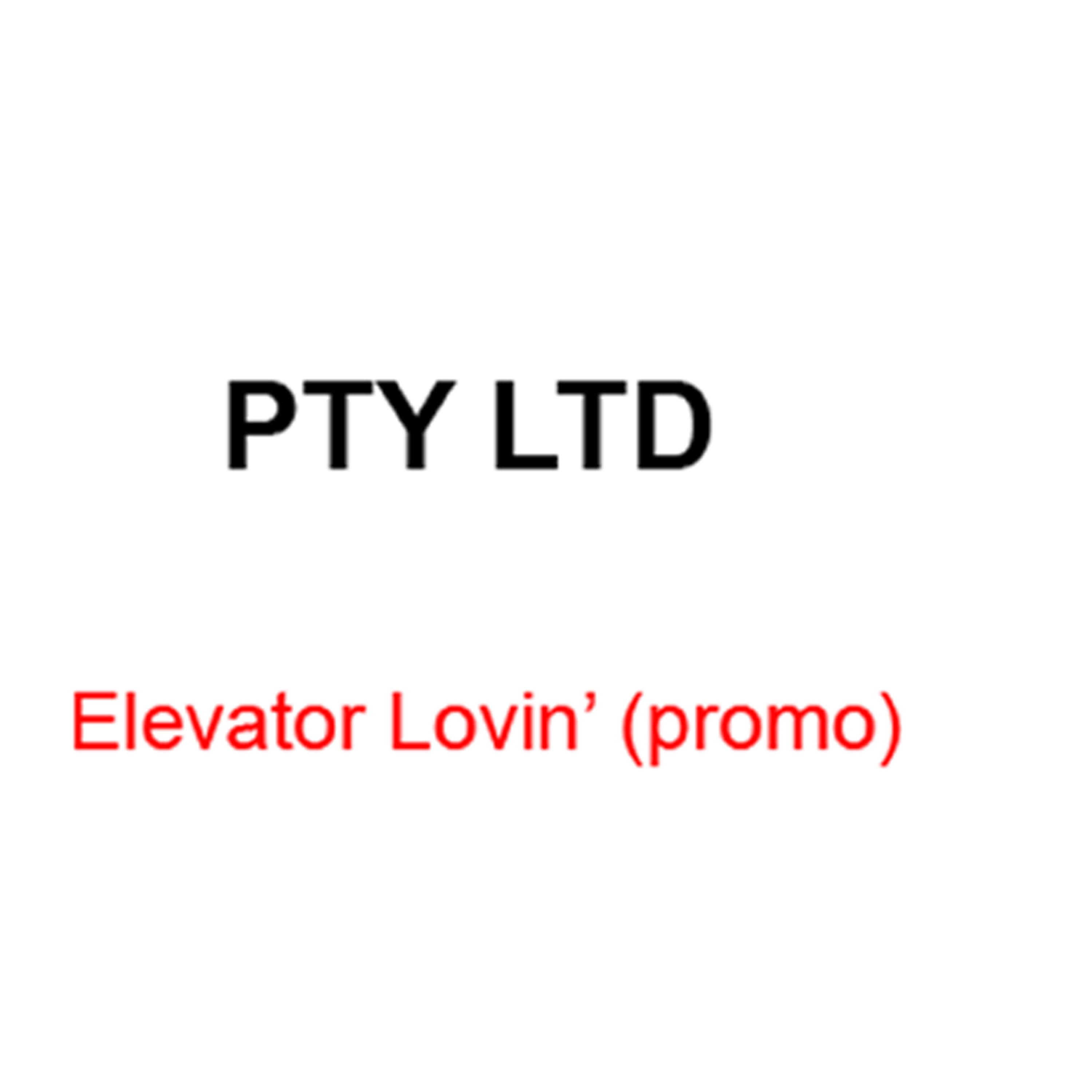 Постер альбома Elevator Lovin' (Promo)