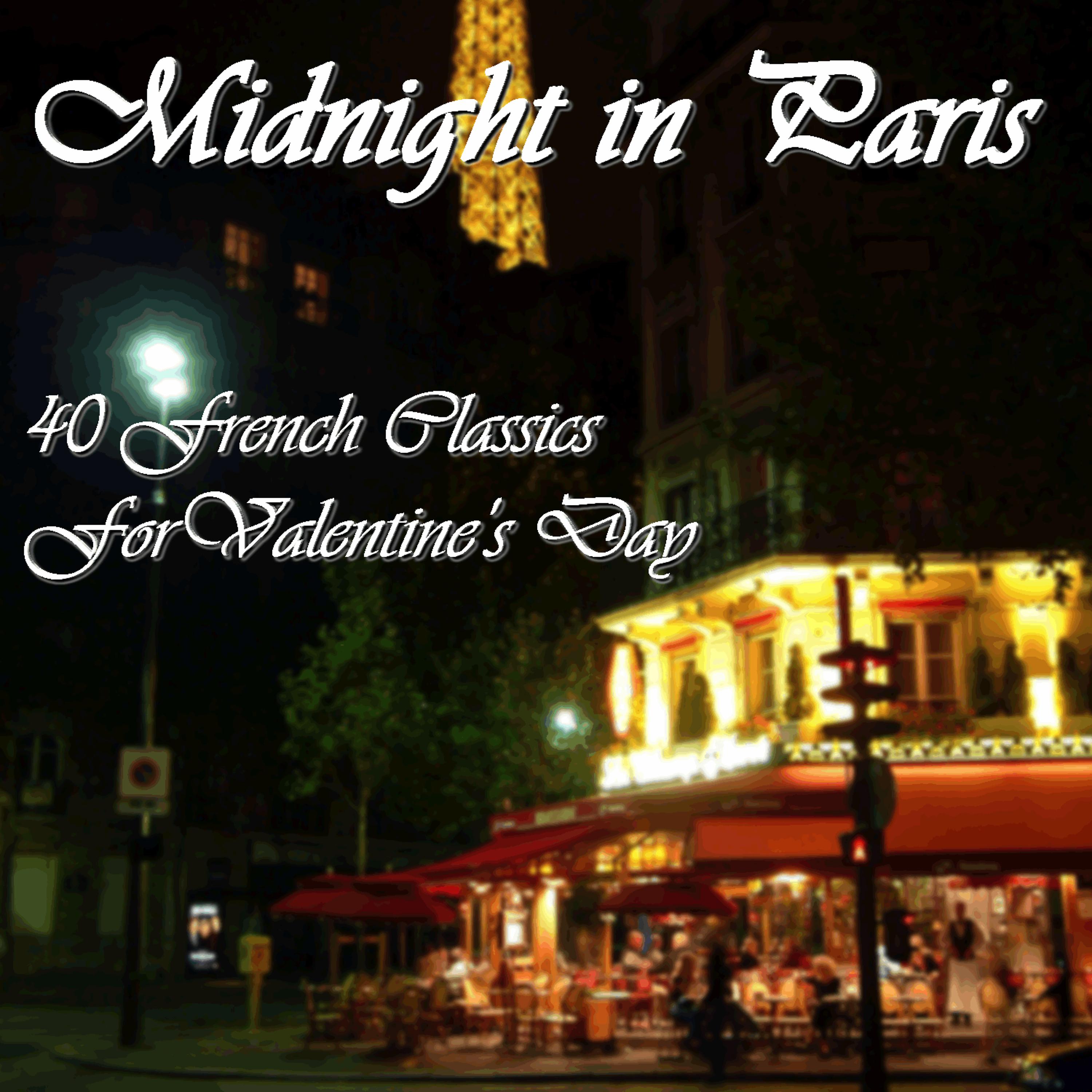 Постер альбома Midnight in Paris: 40 French Classics for Valentine's Day