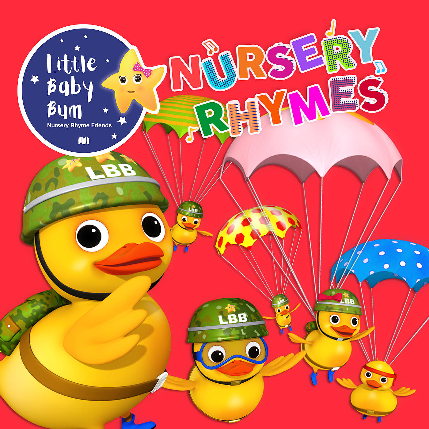 Little Baby Bum Nursery Rhyme Friends - 6 Little Ducks (Count to 6 Song)