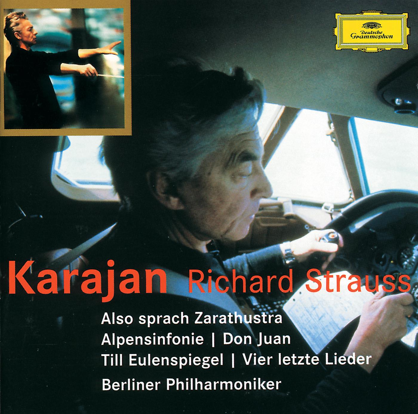 Постер альбома Strauss: Also sprach Zarathustra; Alpensinfonie; Don Juan; Till Eulenspiegel; Four Last Songs