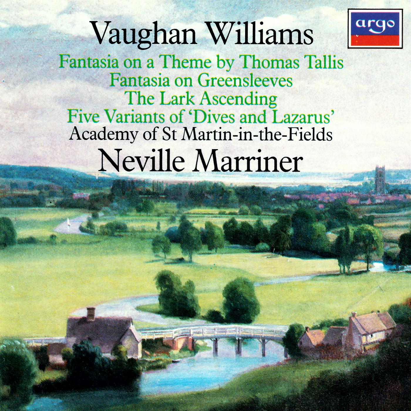 Постер альбома Vaughan Williams: Tallis Fantasia; Fantasia on Greensleeves; The Lark Ascending etc.