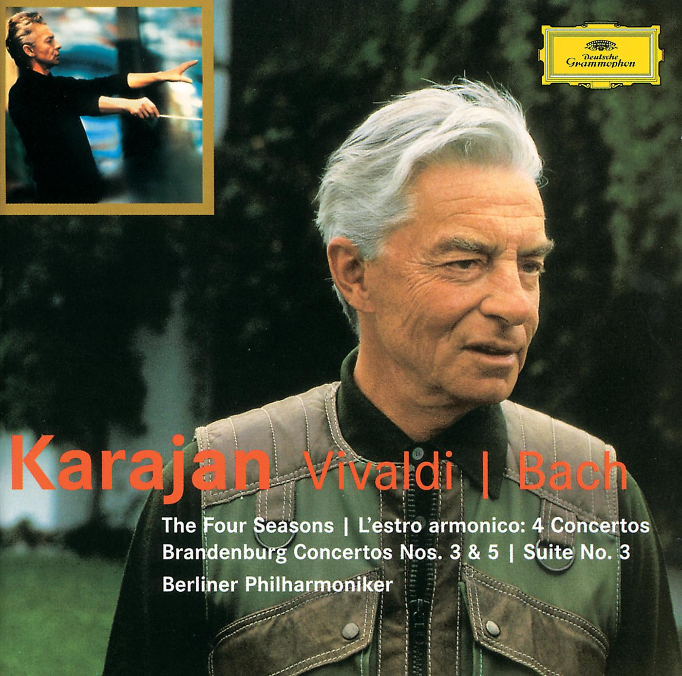 Постер альбома Vivaldi: The Four Seasons; L'estro armonico / Bach: Brandenburg Concertos Nos.3 & 5; Suite No.3