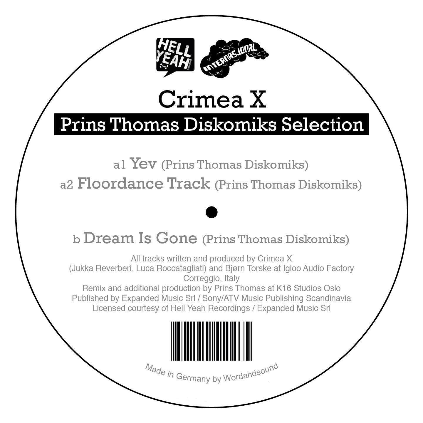 Crimea X - Yev (Prins Thomas Diskomiks)
