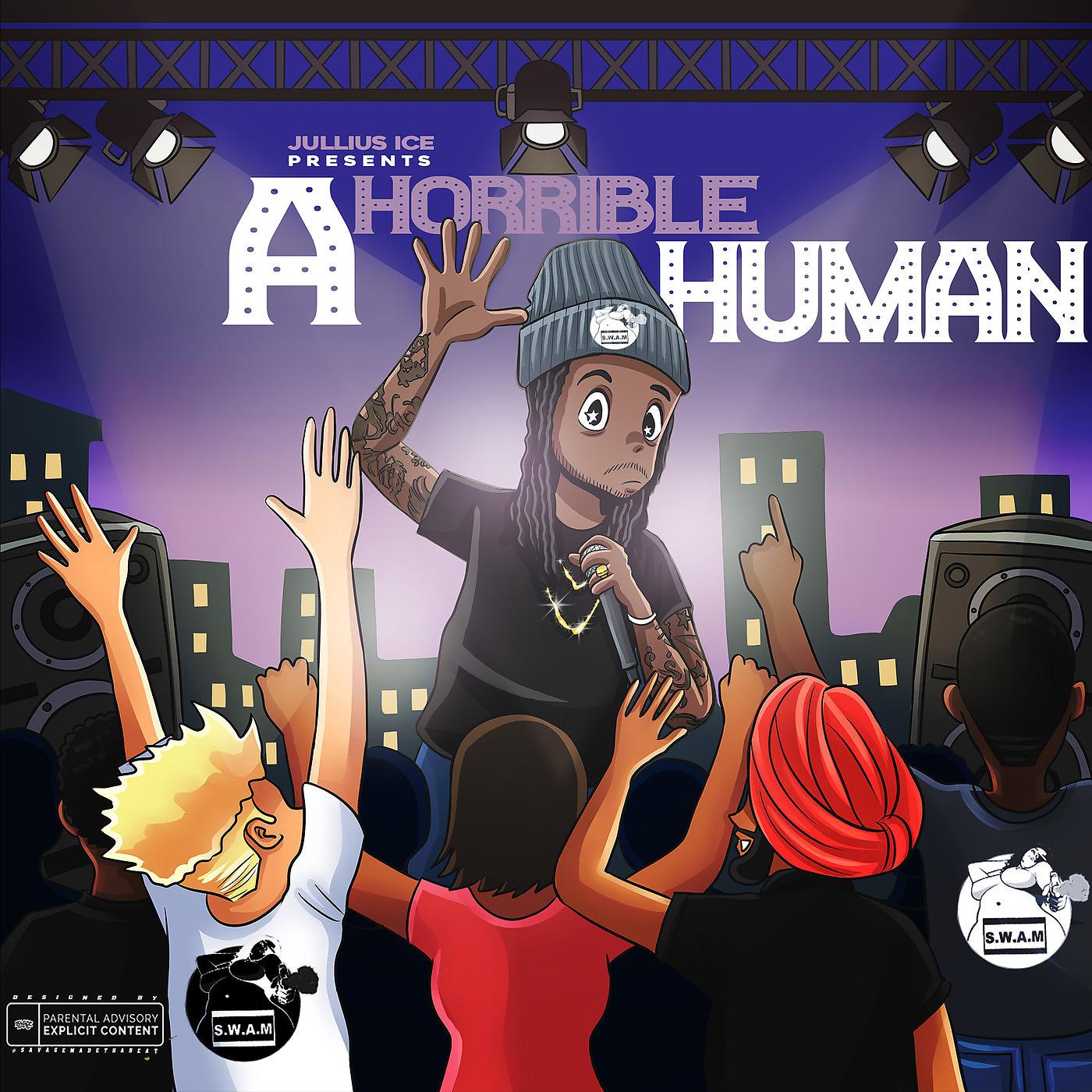 Постер альбома A Horrible Human