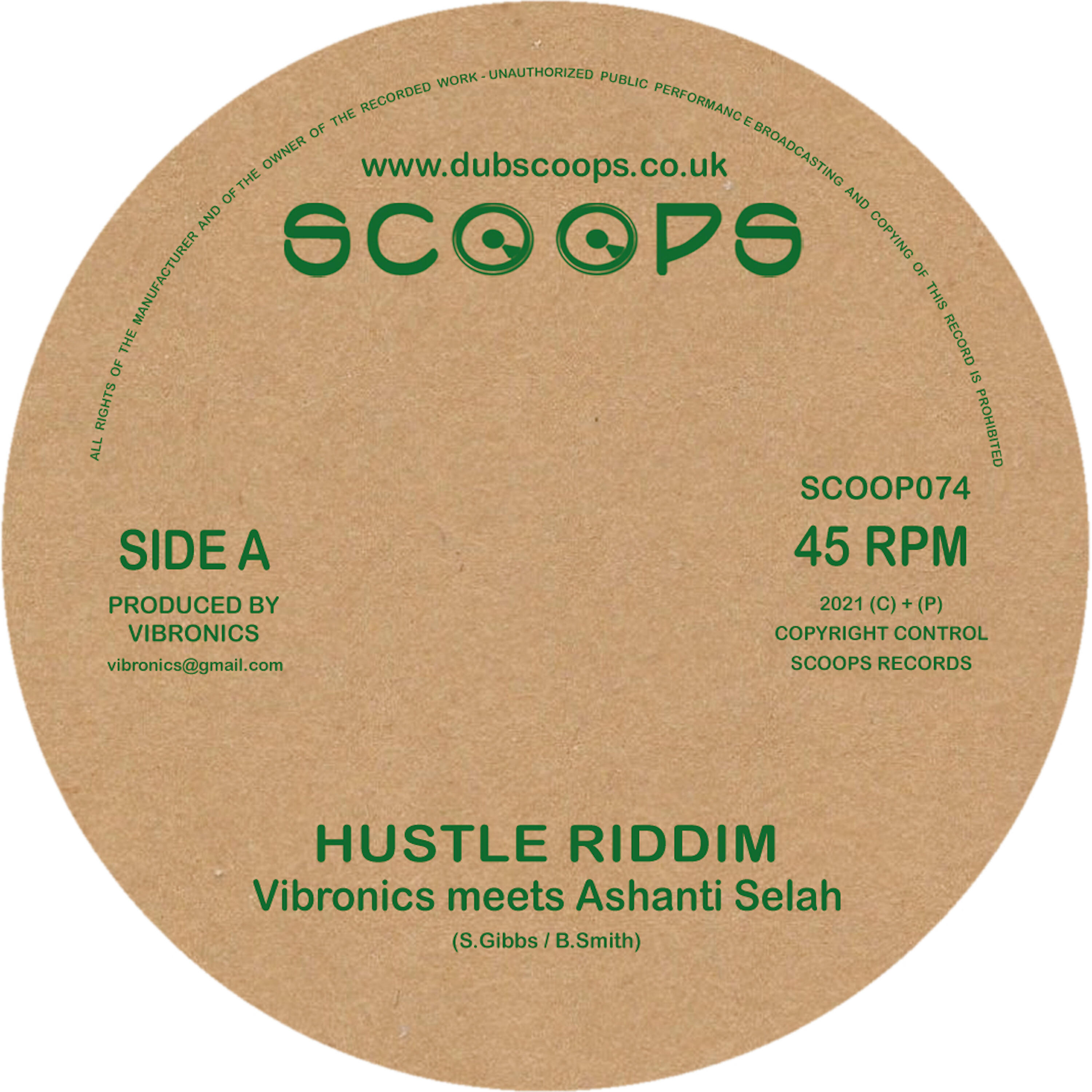 Vibronics - Hustle Dub