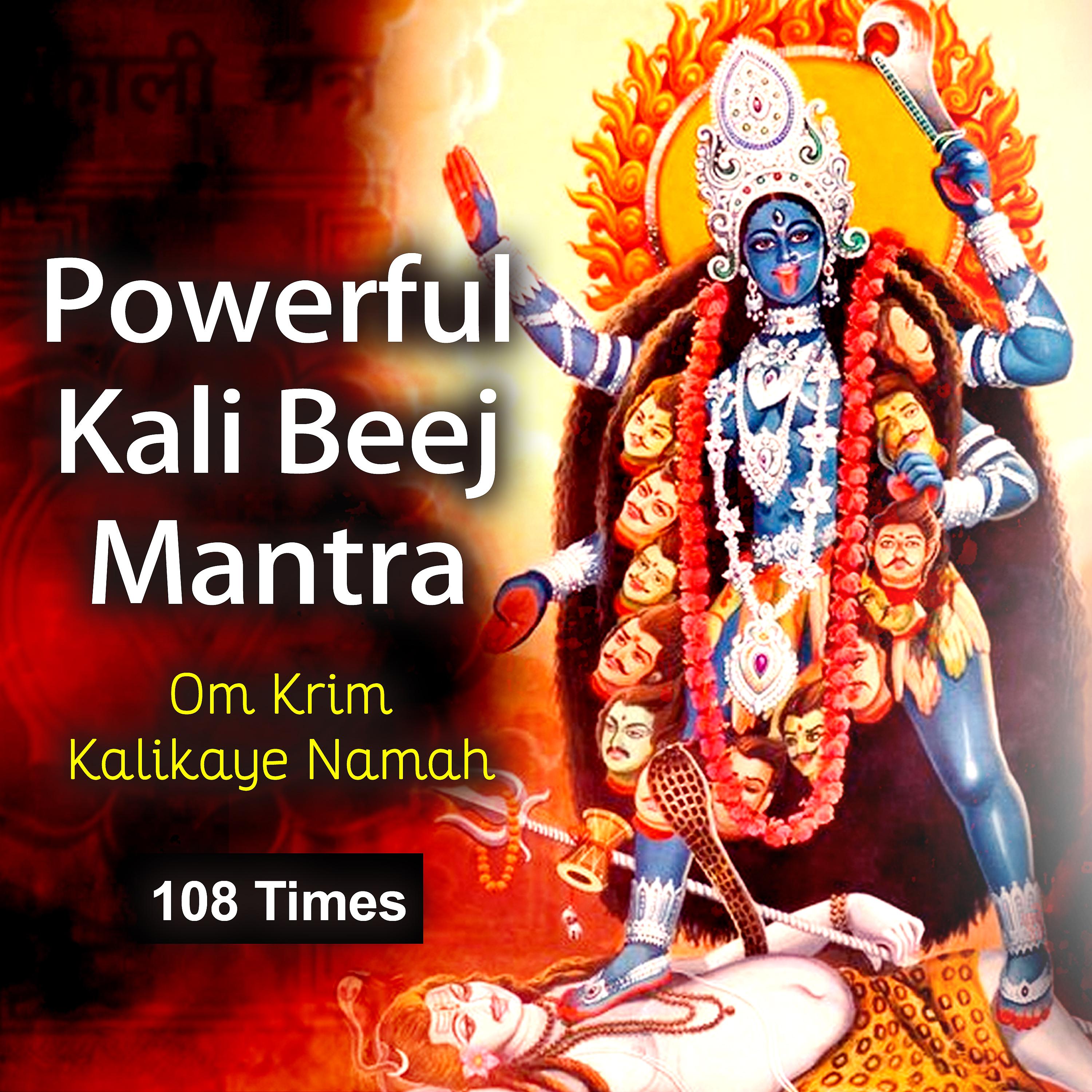 Постер альбома Powerful Kali Beej Mantra 108 Times - Om Krim Kalikaye Namah