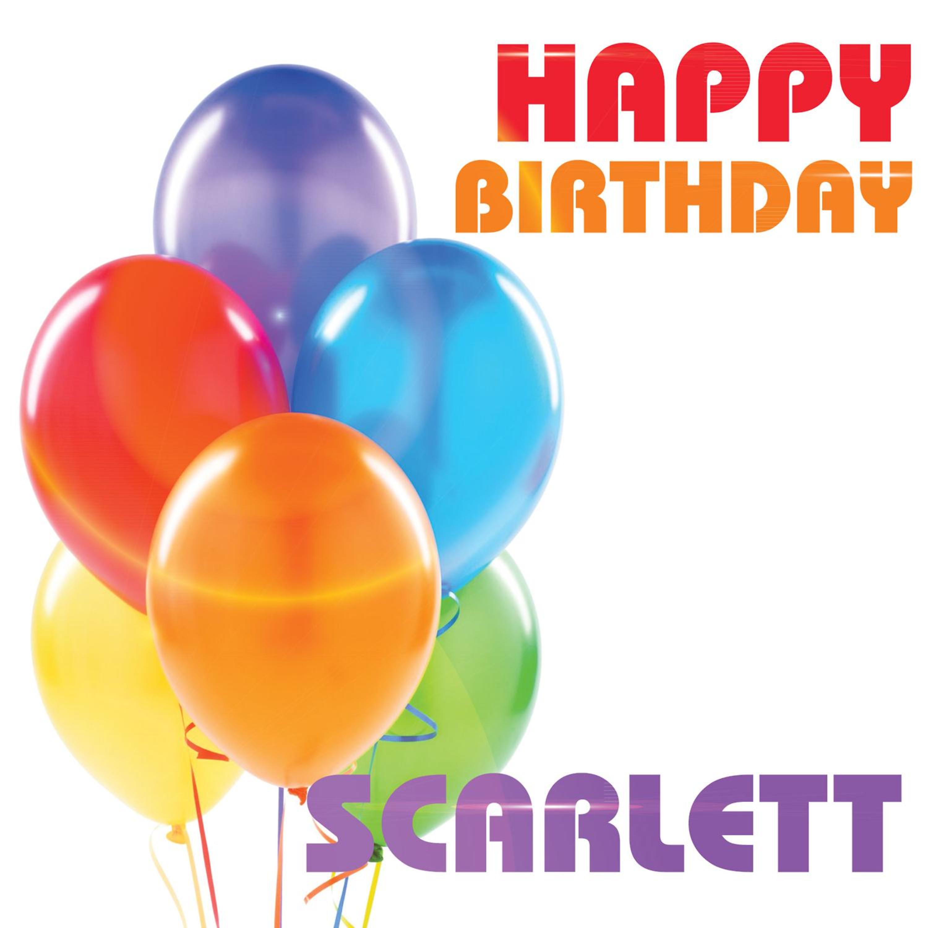 Постер альбома Happy Birthday Scarlett