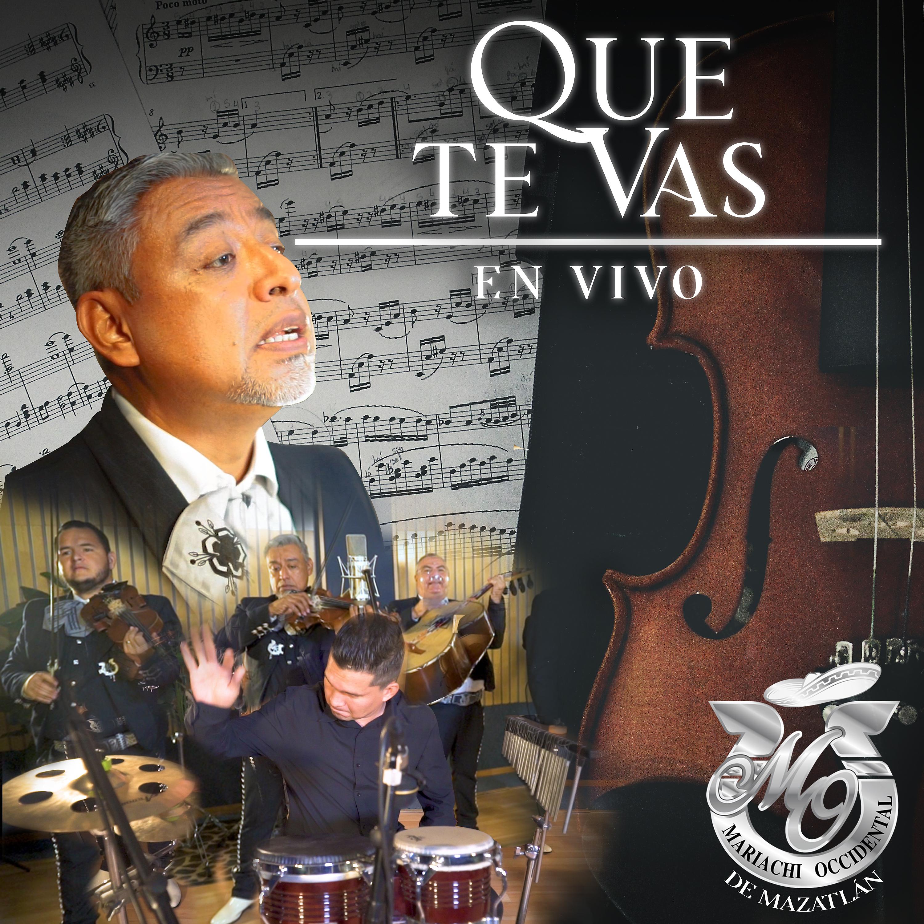 Постер альбома Que Te Vas (En Vivo)