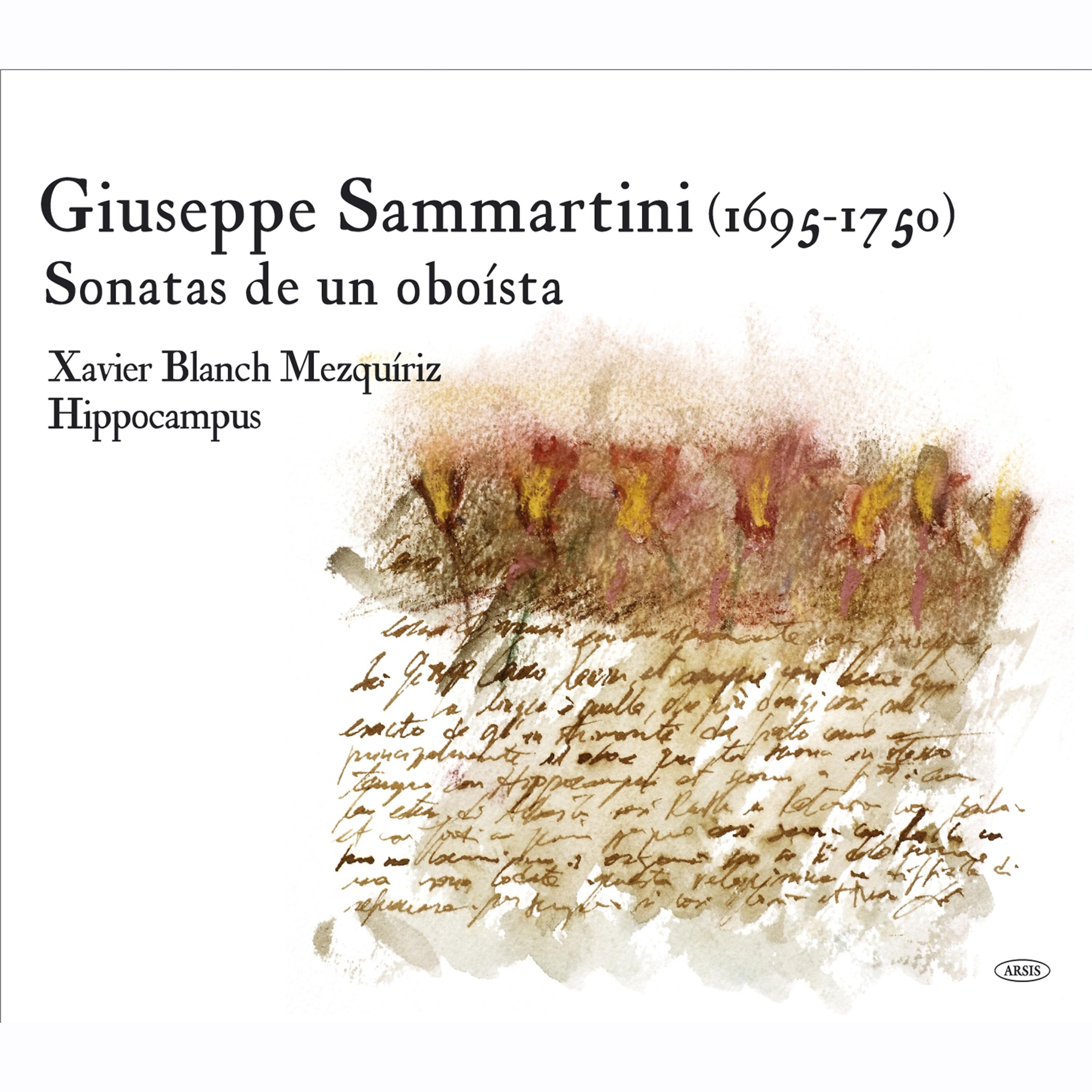 Постер альбома Giuseppe Sammartini: Sonatas de un Oboísta