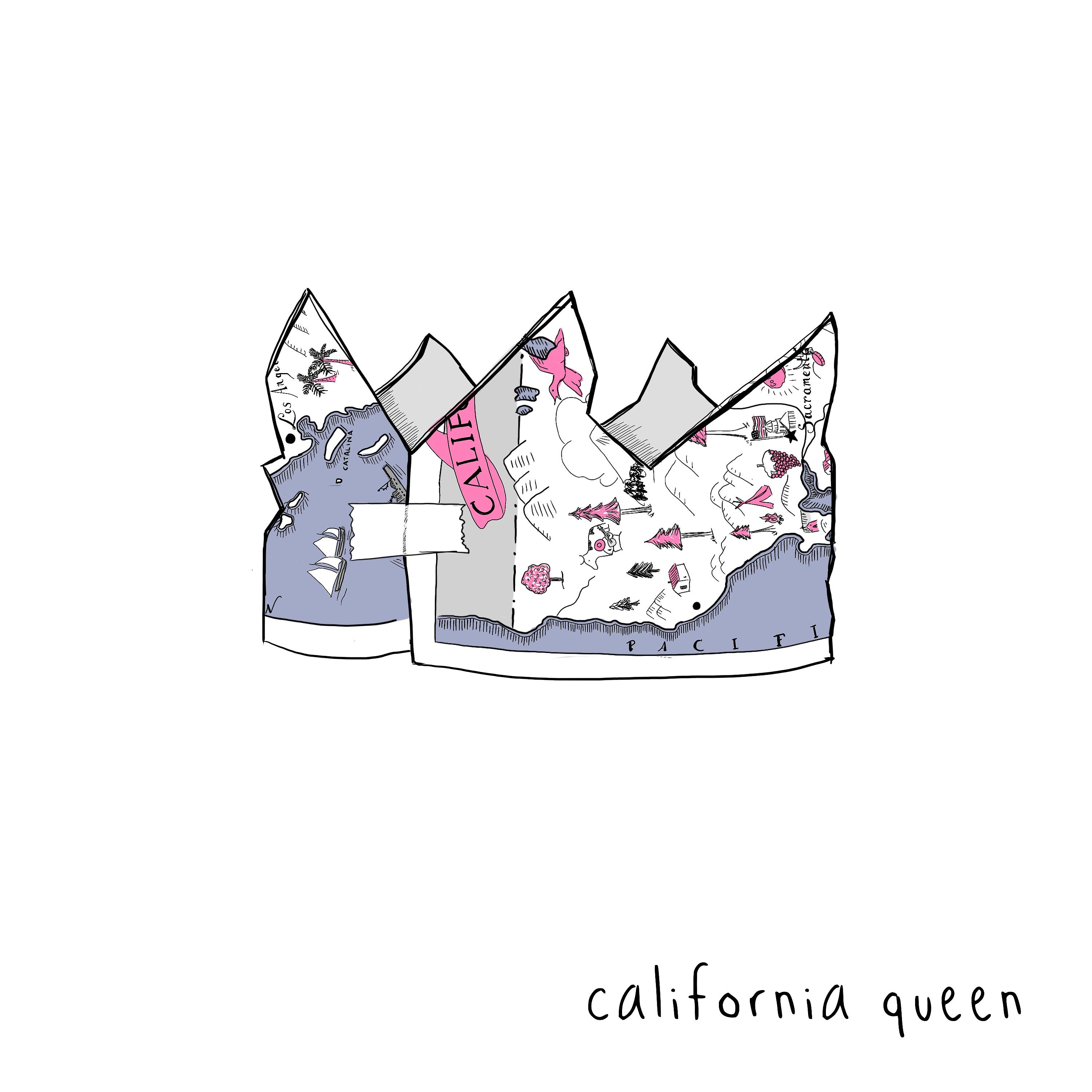 Постер альбома california queen