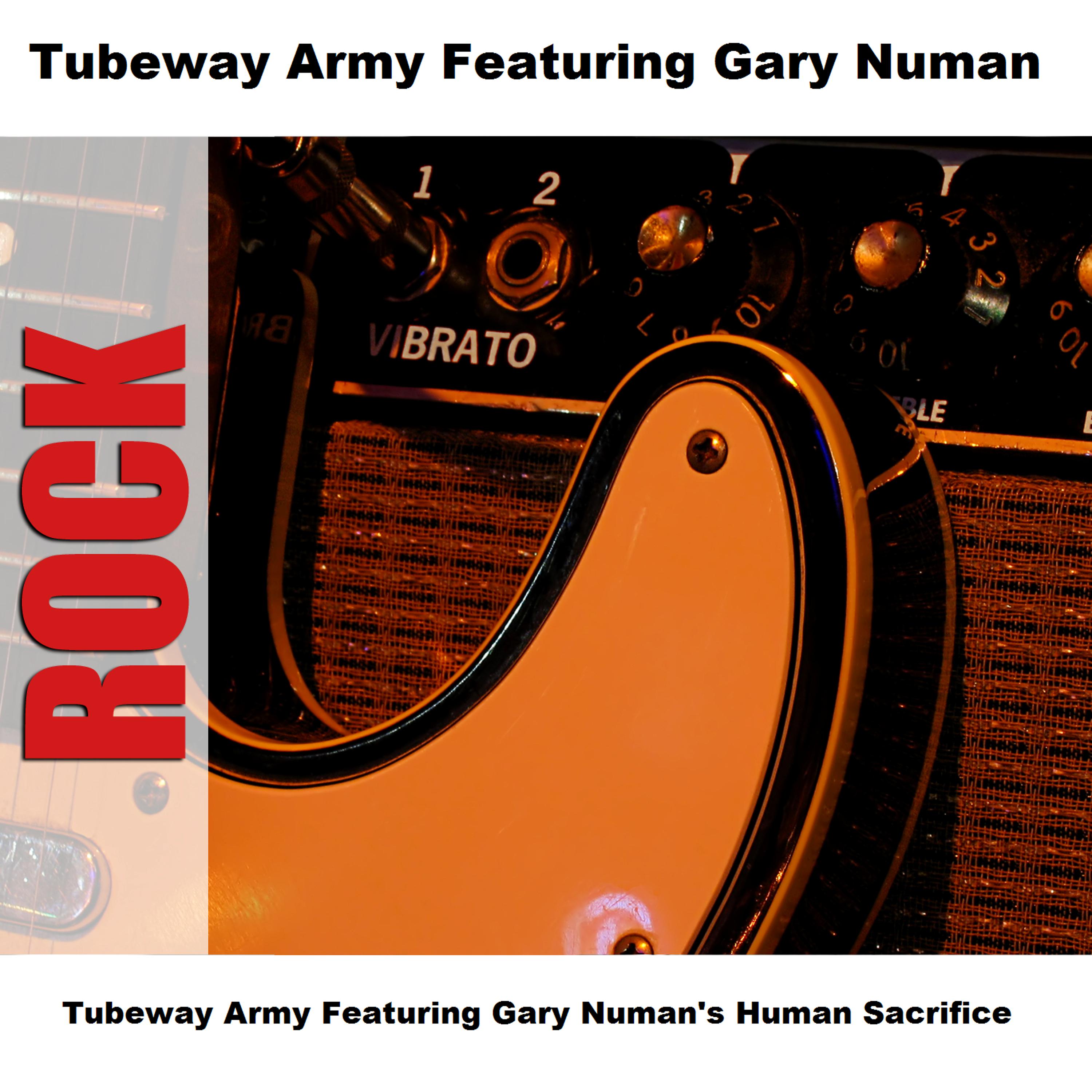 Постер альбома Tubeway Army Featuring Gary Numan's Human Sacrifice
