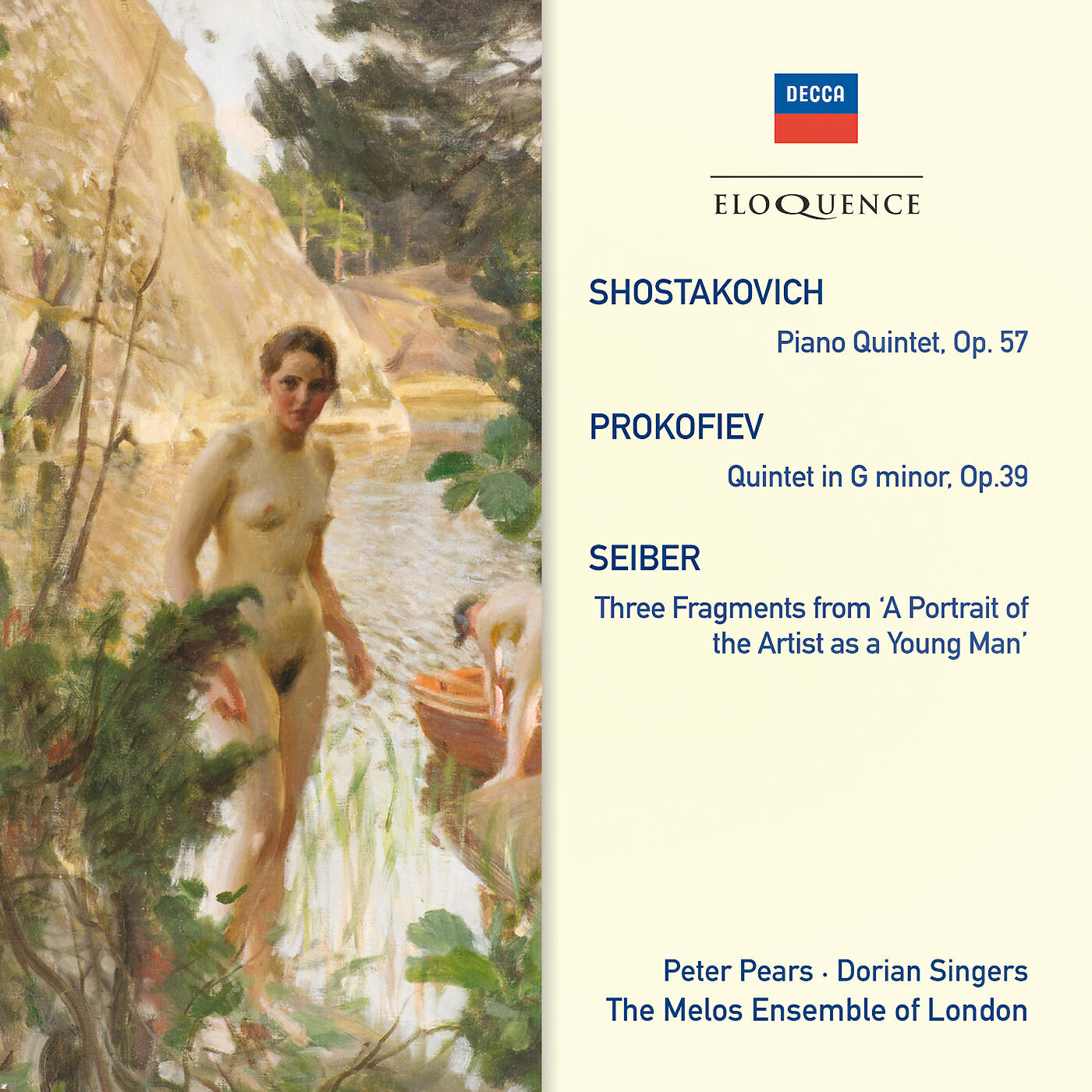 Peter Pears - Seiber: Three Fragments from 