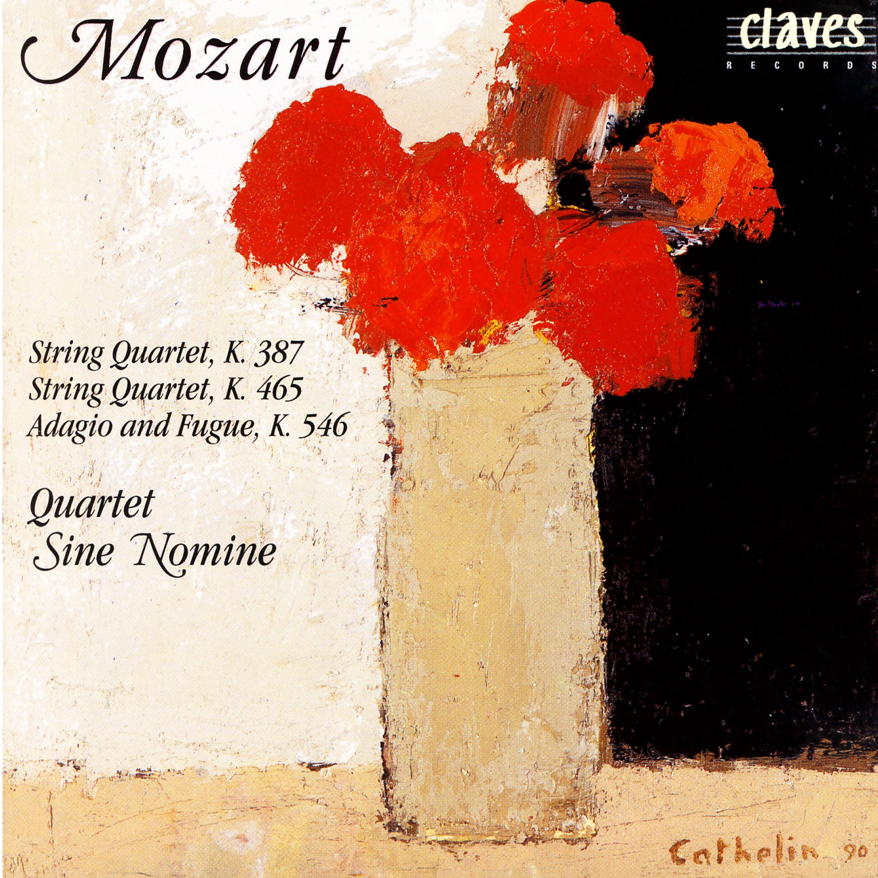 Постер альбома Mozart: String Quartets K. 387 , K. 465 & K. 546