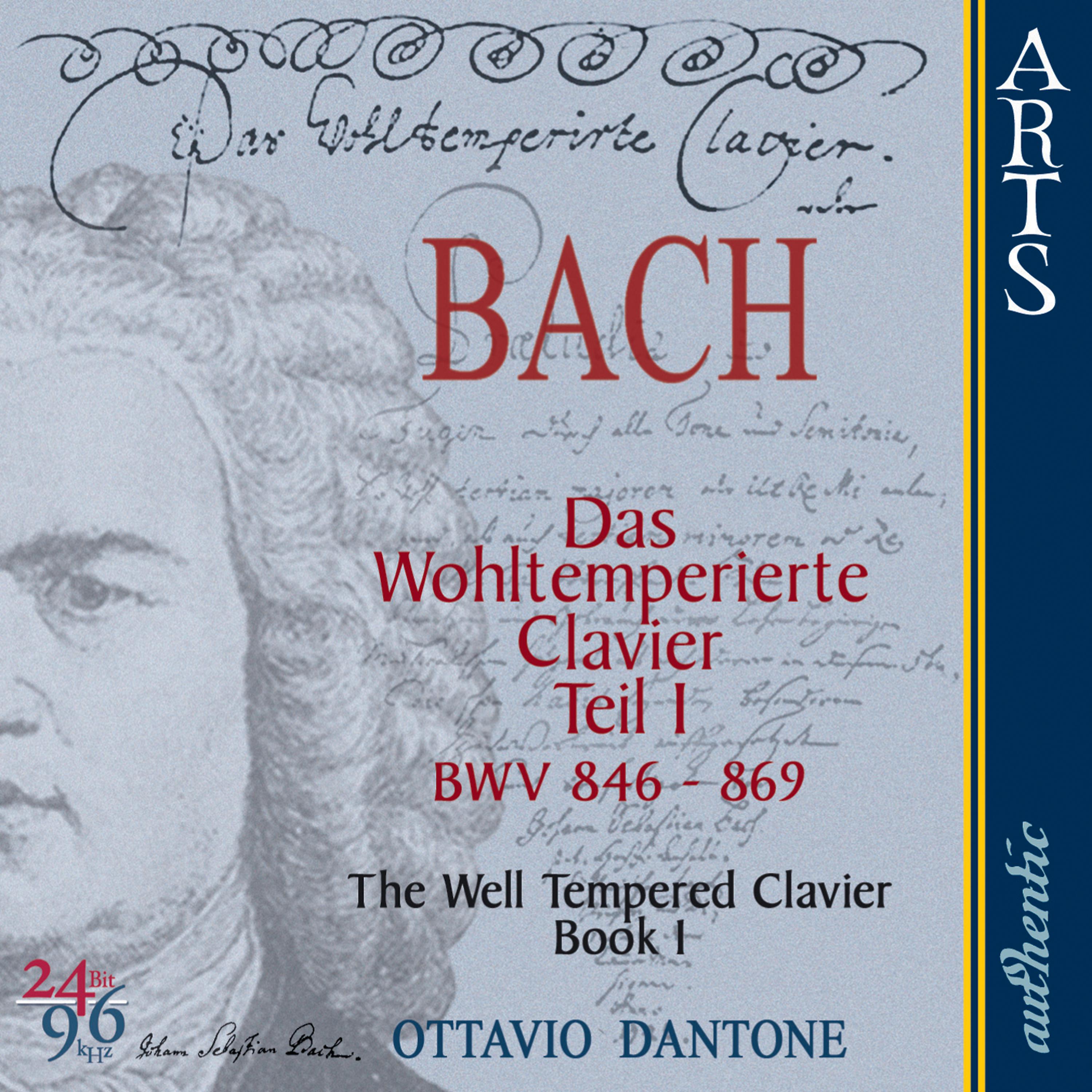 Постер альбома Bach: The Well-Tempered Clavier, Book 1 - BWV 846-869