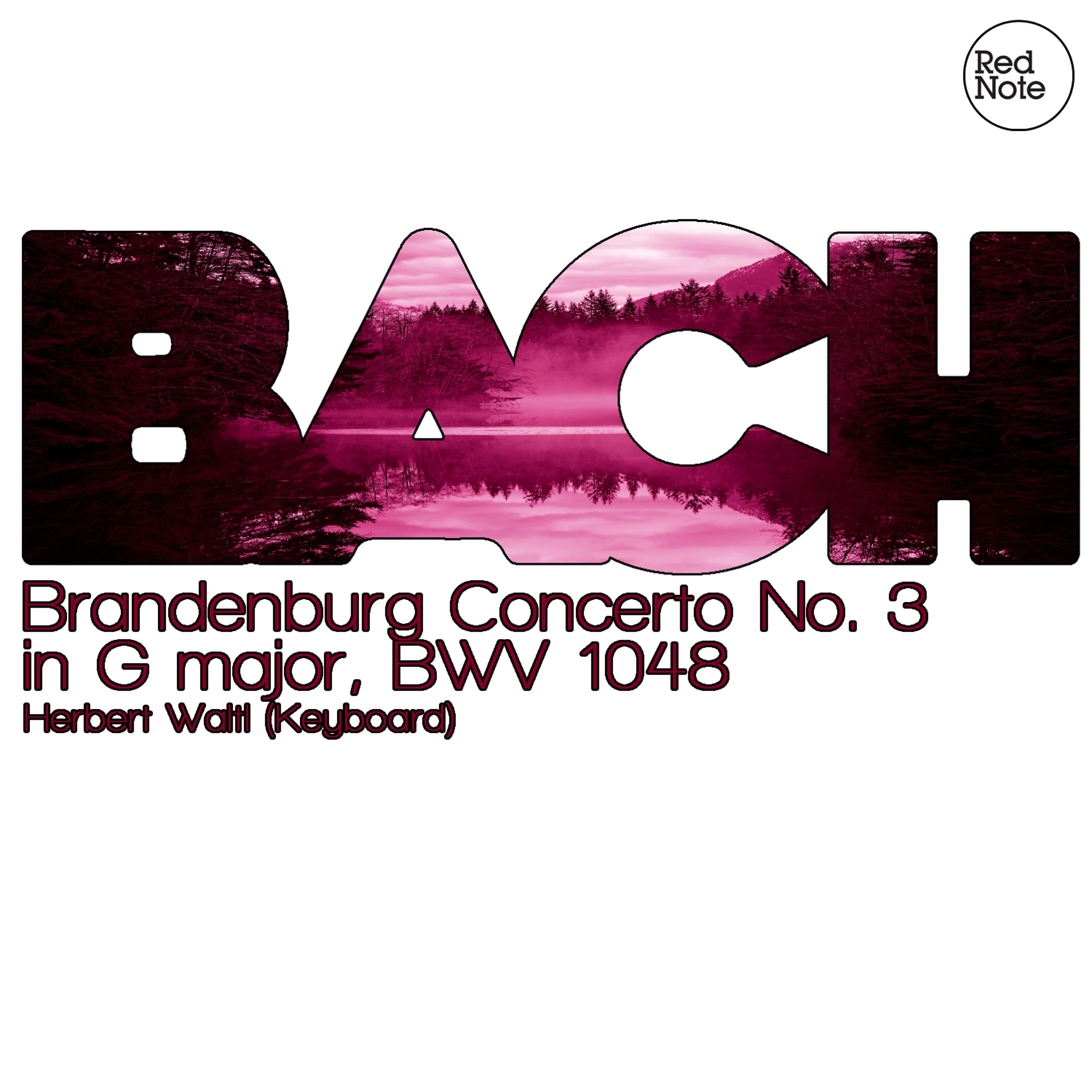 Постер альбома Bach: Brandenburg Concerto No. 3 in G major, BWV 1048