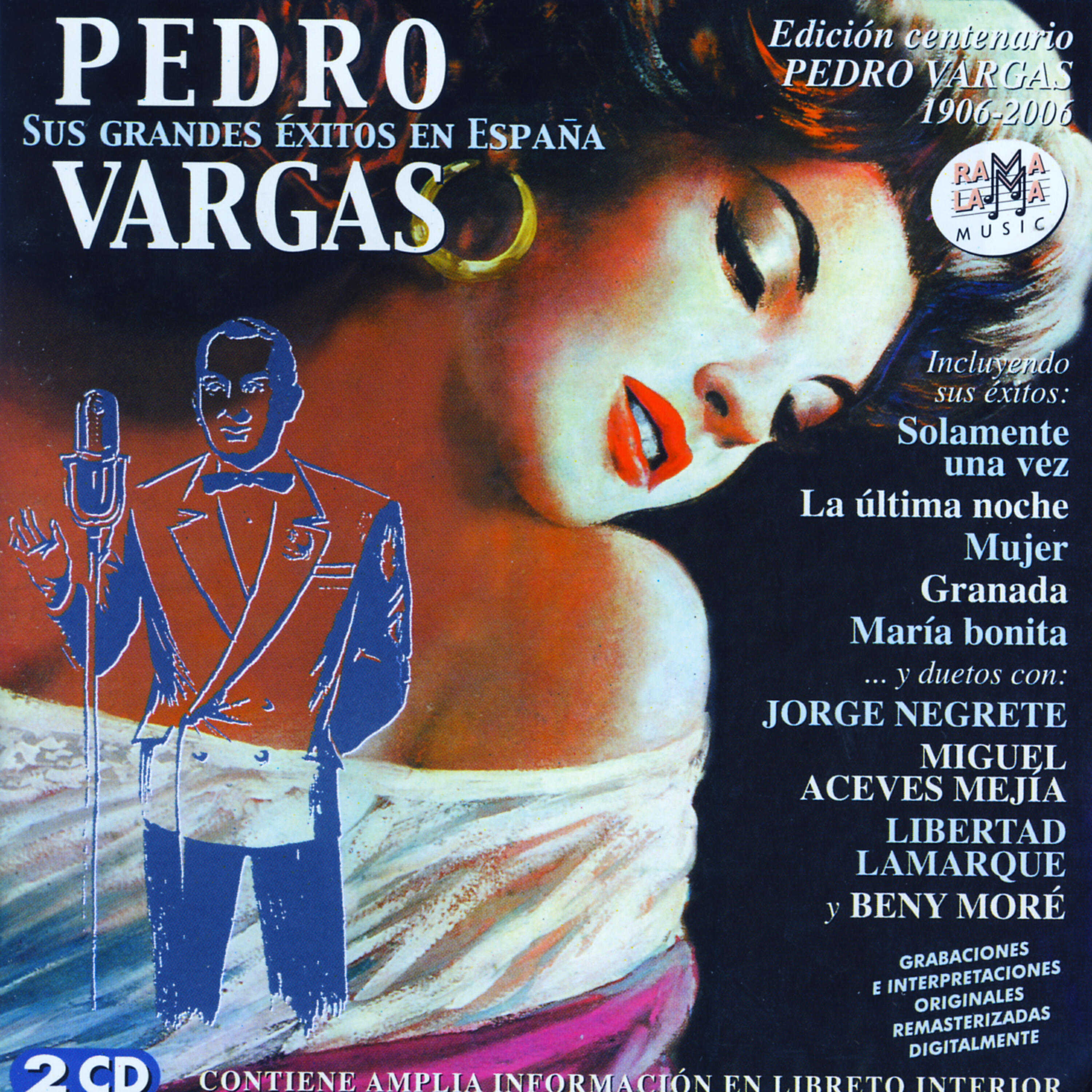 Pedro Vargas - Chinita (con Alfonso Ortiz Tirado) (remastered)