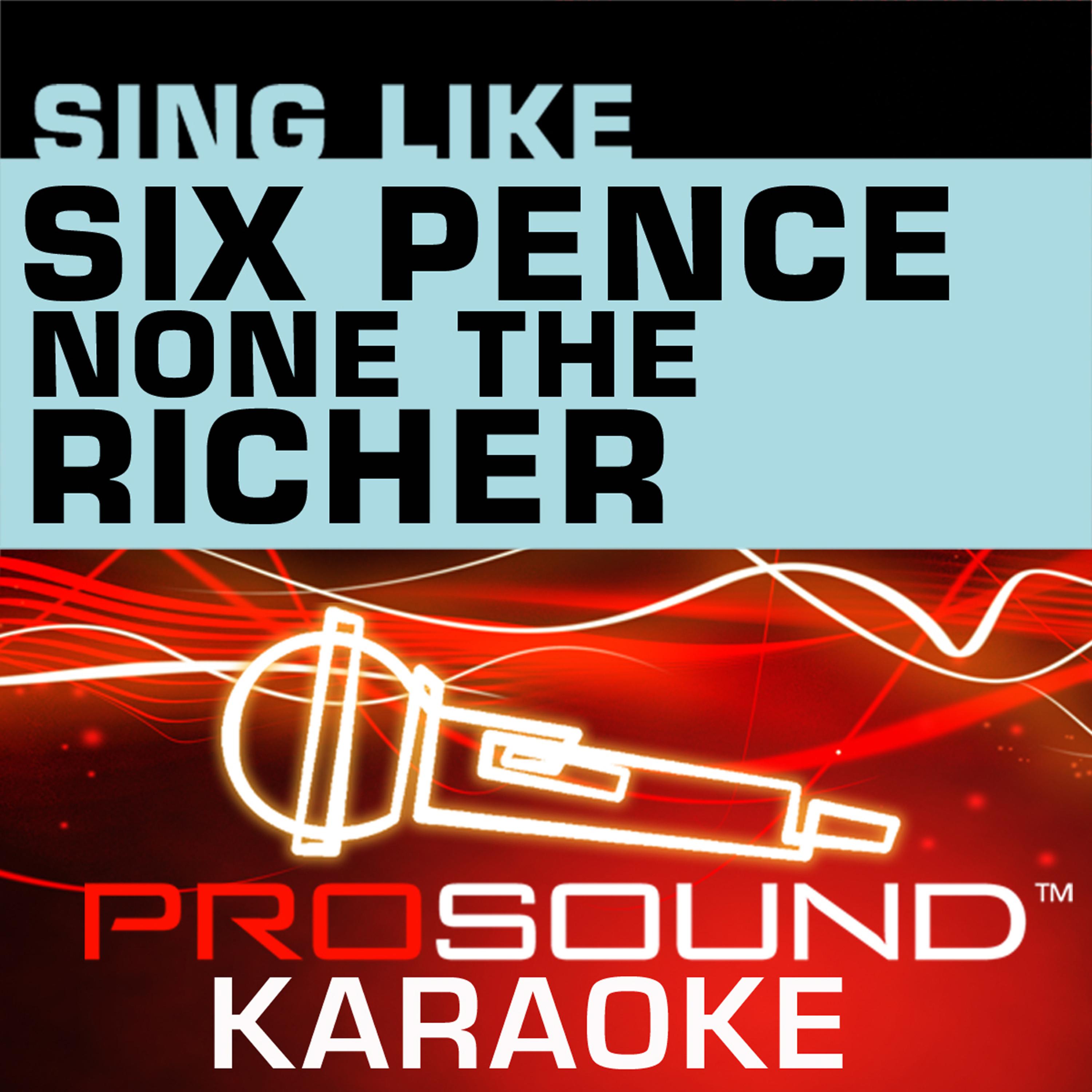 Постер альбома Sing Like Sixpence None the Richer (Karaoke Performance Tracks)