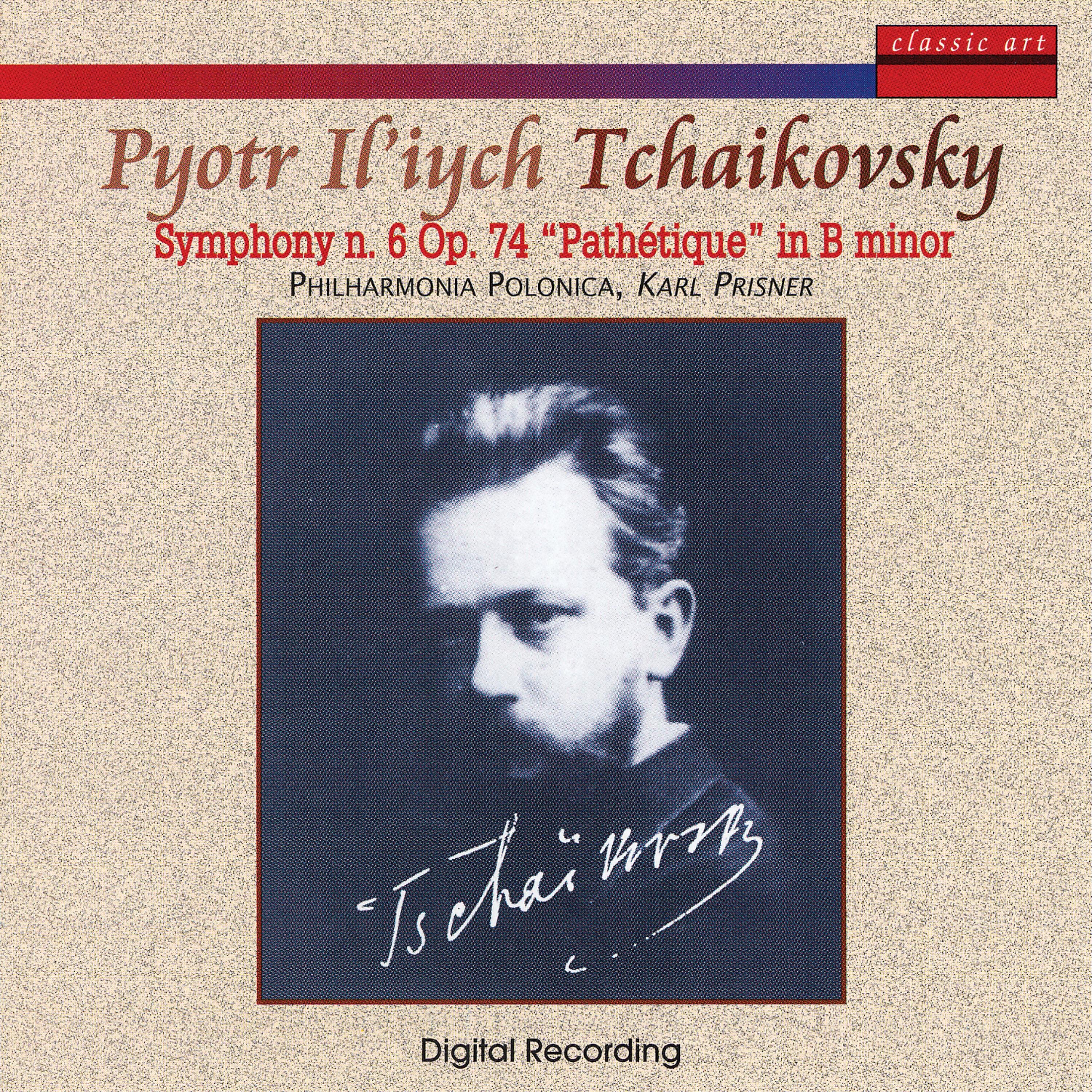 Постер альбома P. I. Tchaikovsky: Symphony N. 6