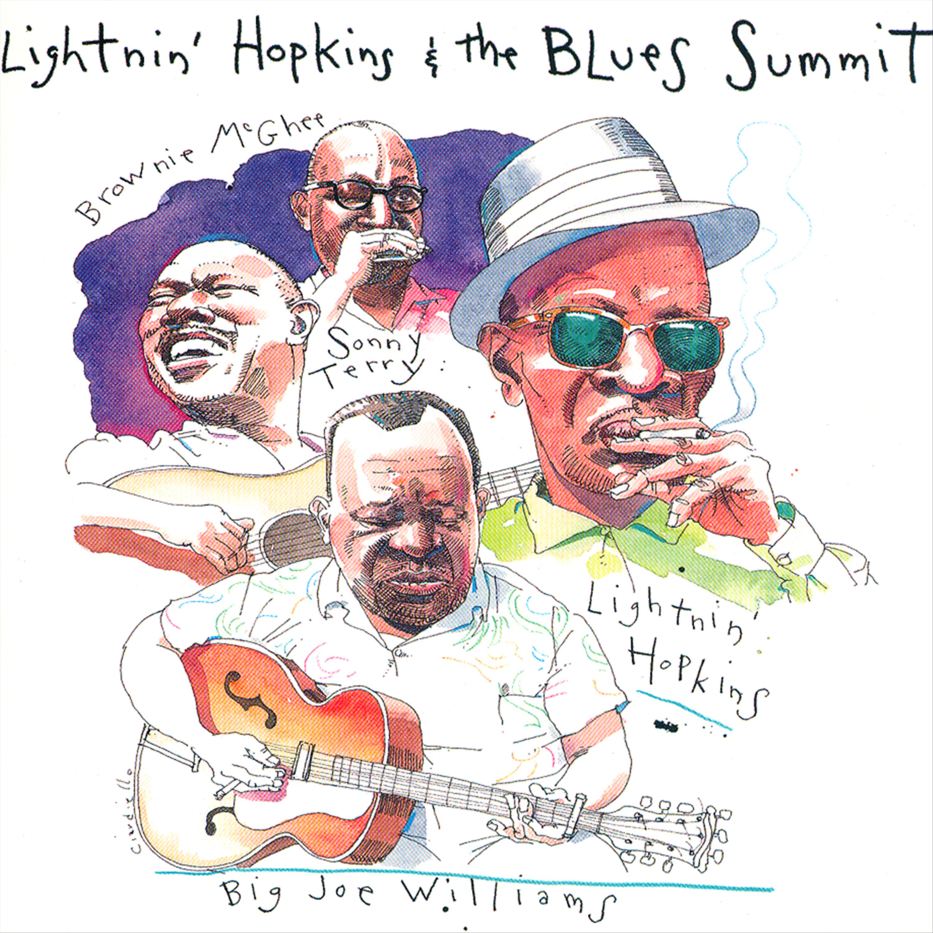 Постер альбома Lightnin' Hopkins and The Blues Summit