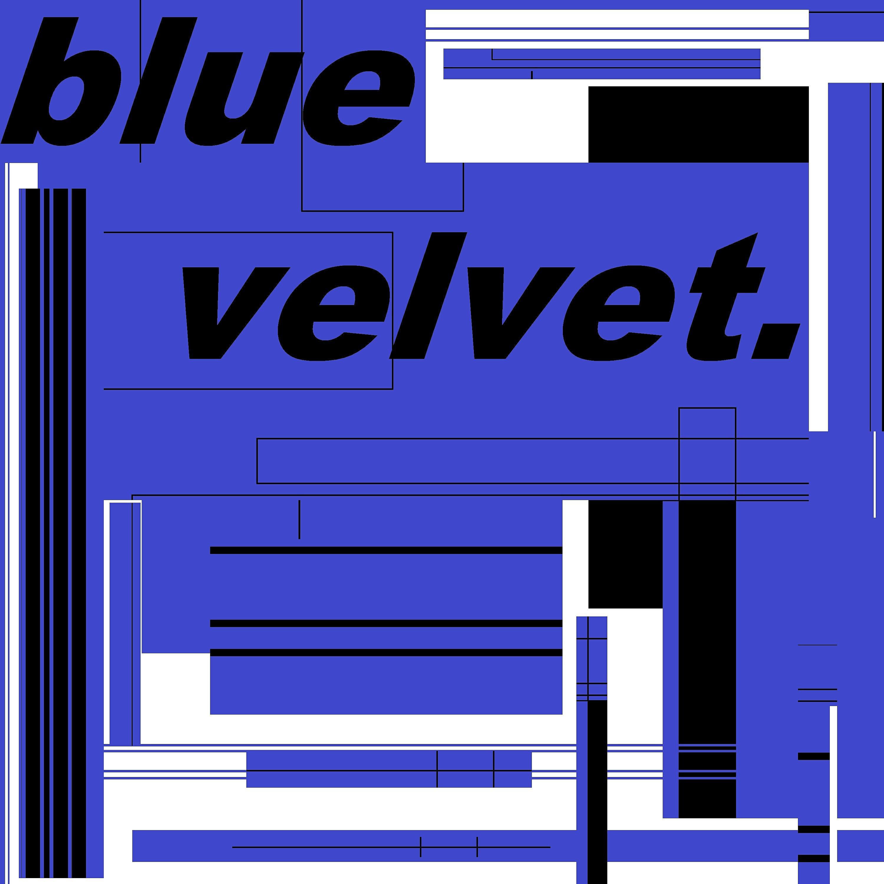 blue velvet. - Духless - Comme Des Garçons