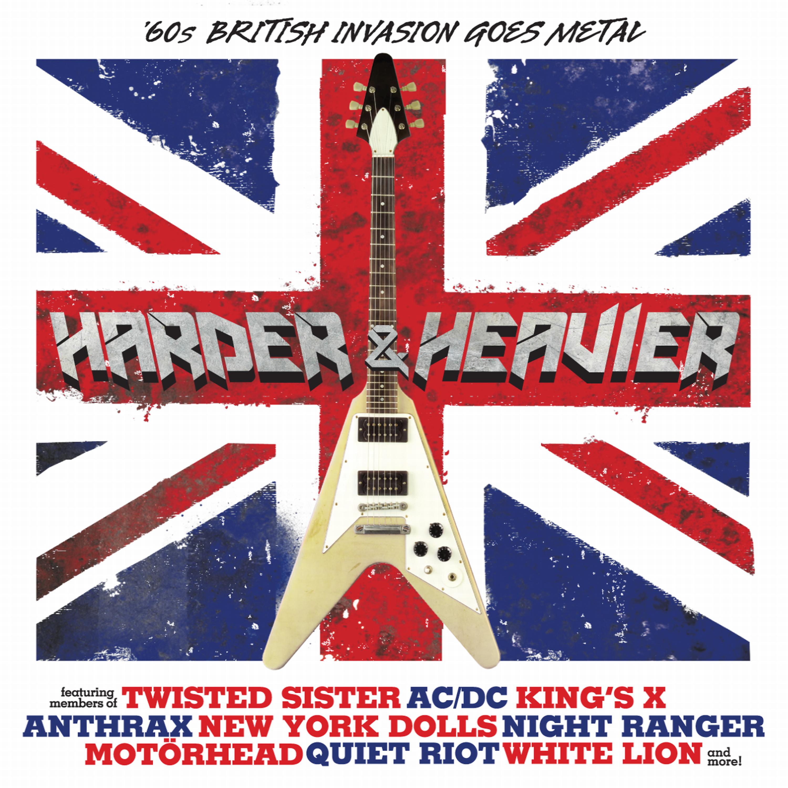 Постер альбома Harder & Heavier - '60s British Invasion Goes Metal