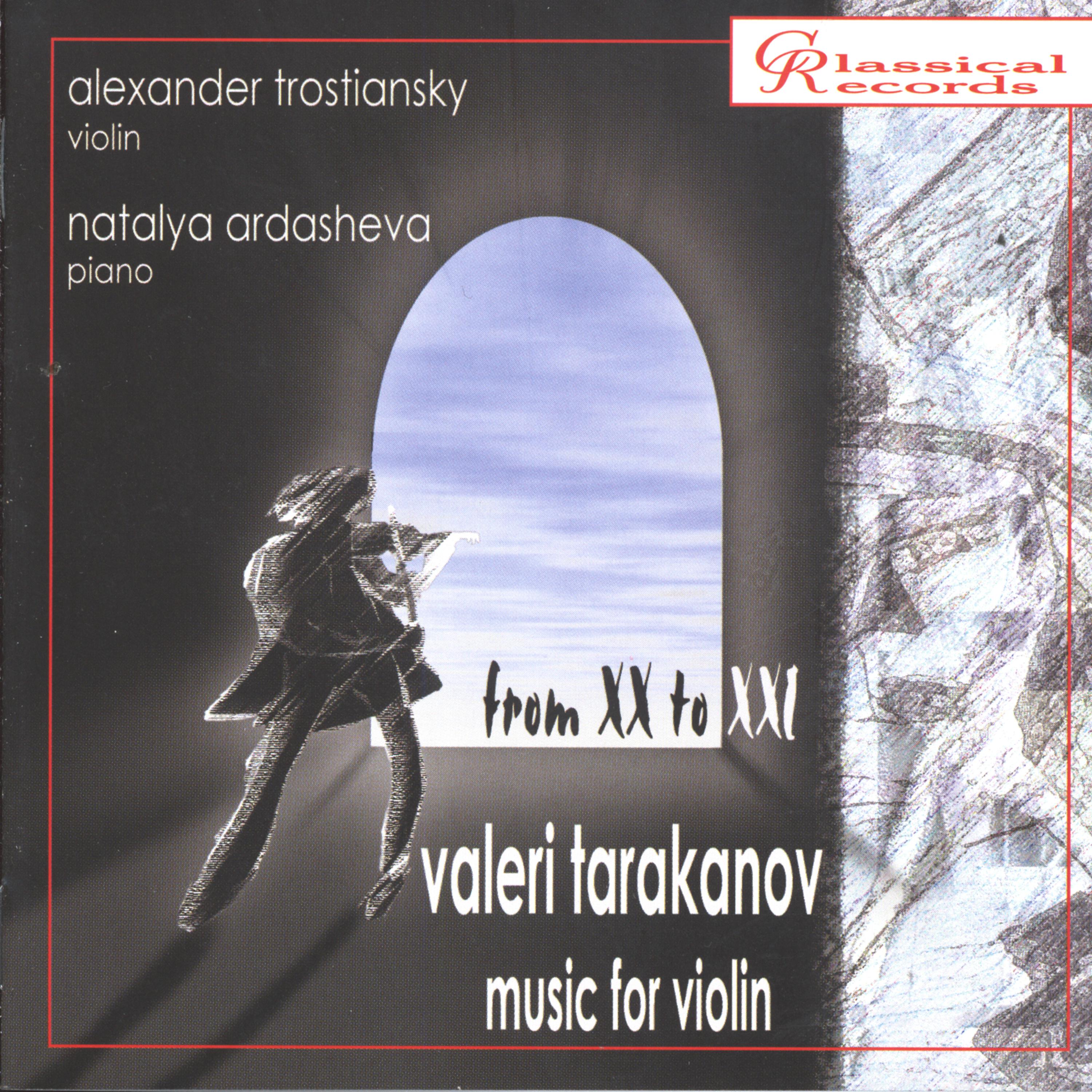 Постер альбома From XX to XXI: Music for Violin