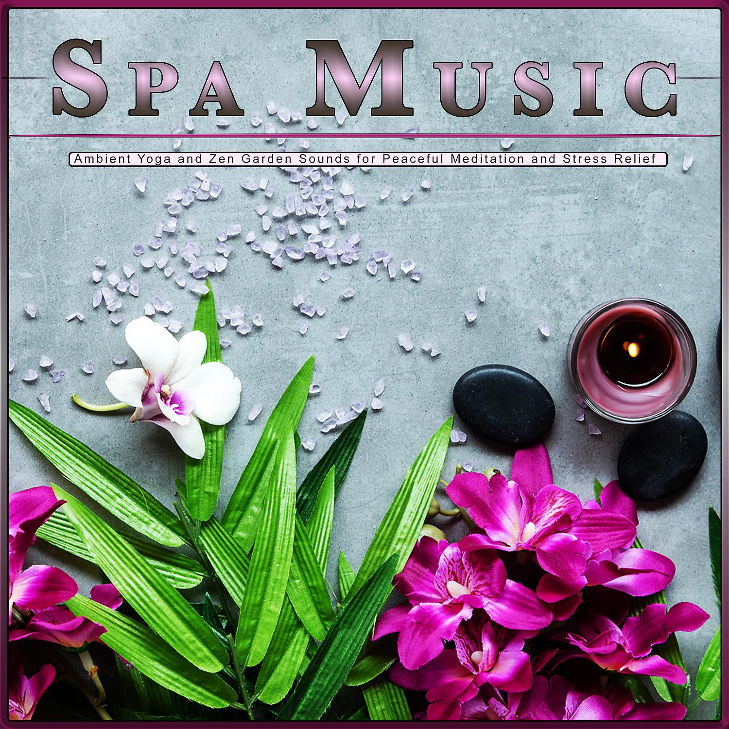 Постер альбома Spa Music: Ambient Yoga and Zen Garden Sounds for Peaceful Meditation and Stress Relief
