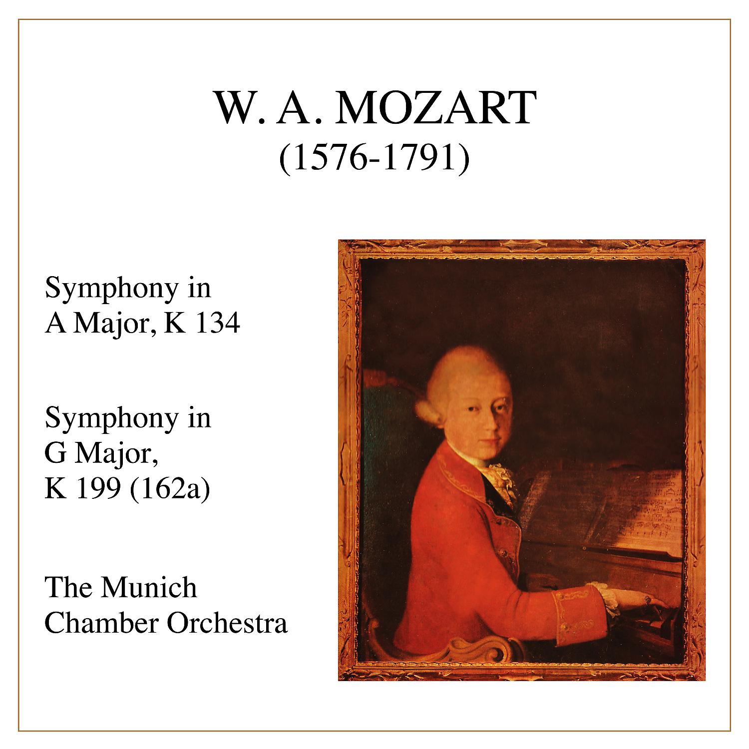 Постер альбома W. A. Mozart (1756 - 1791)
