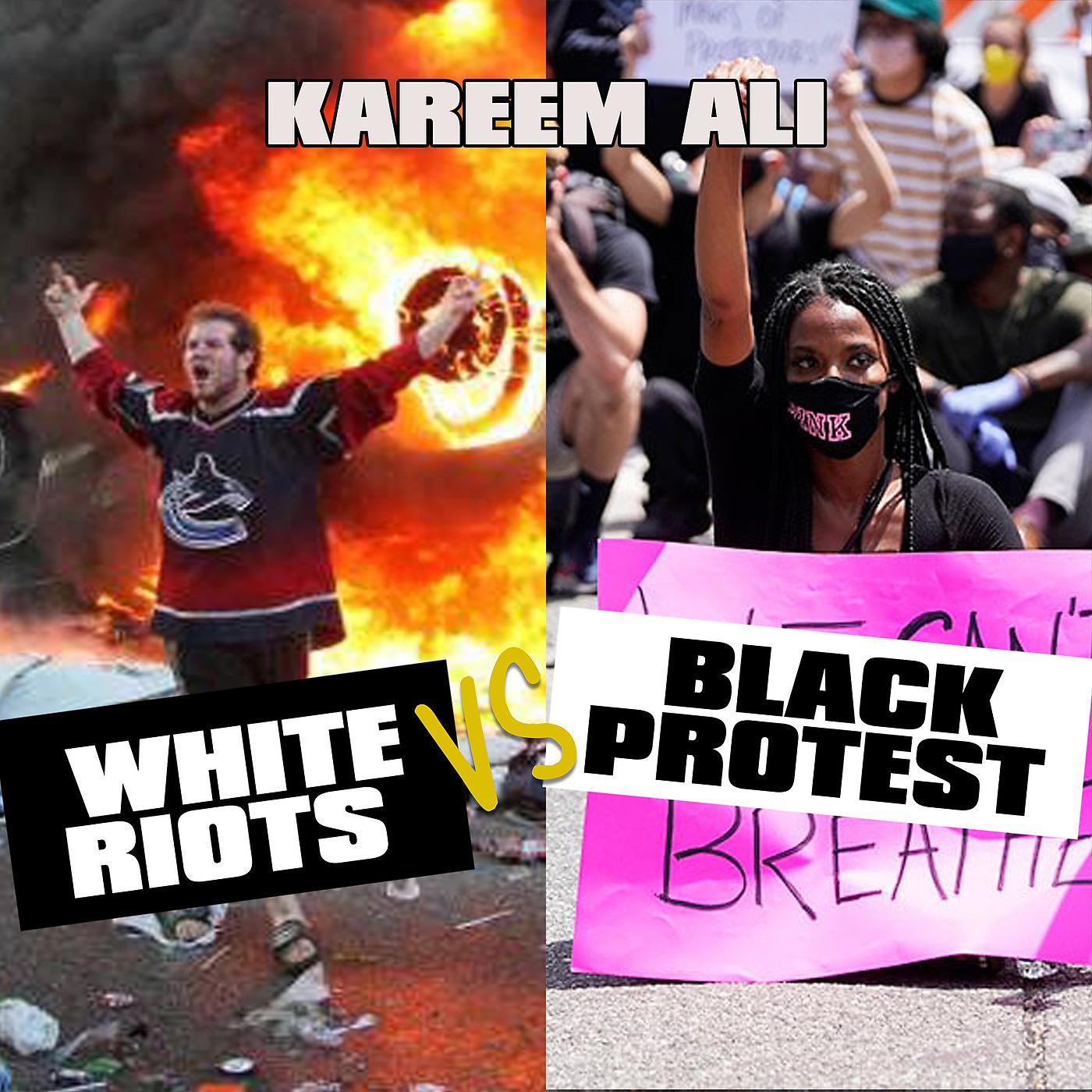 Постер альбома White Riots vs. Black Protest