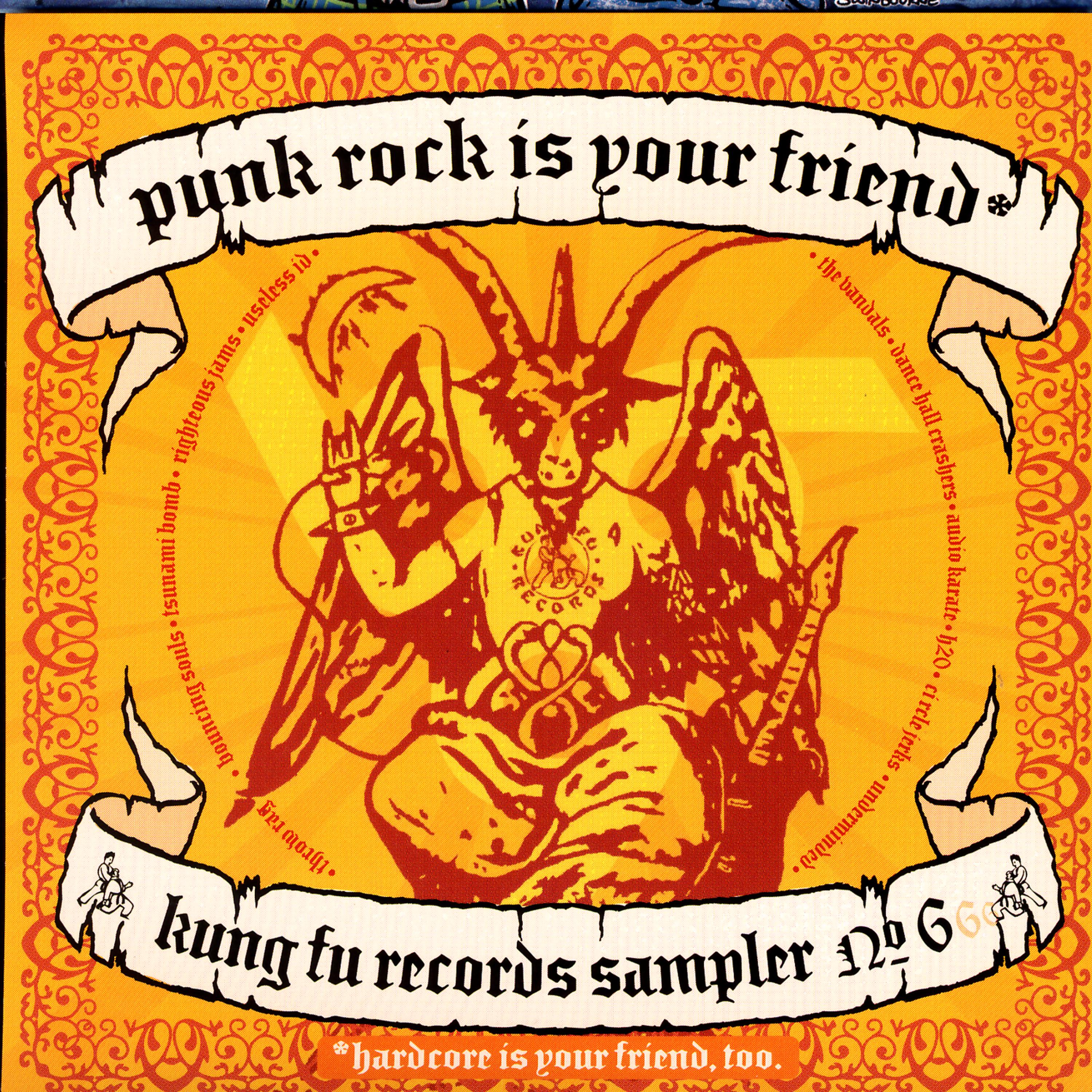 Постер альбома Punk Rock Is Your Friend: Kung Fu Records Sampler, No. 6