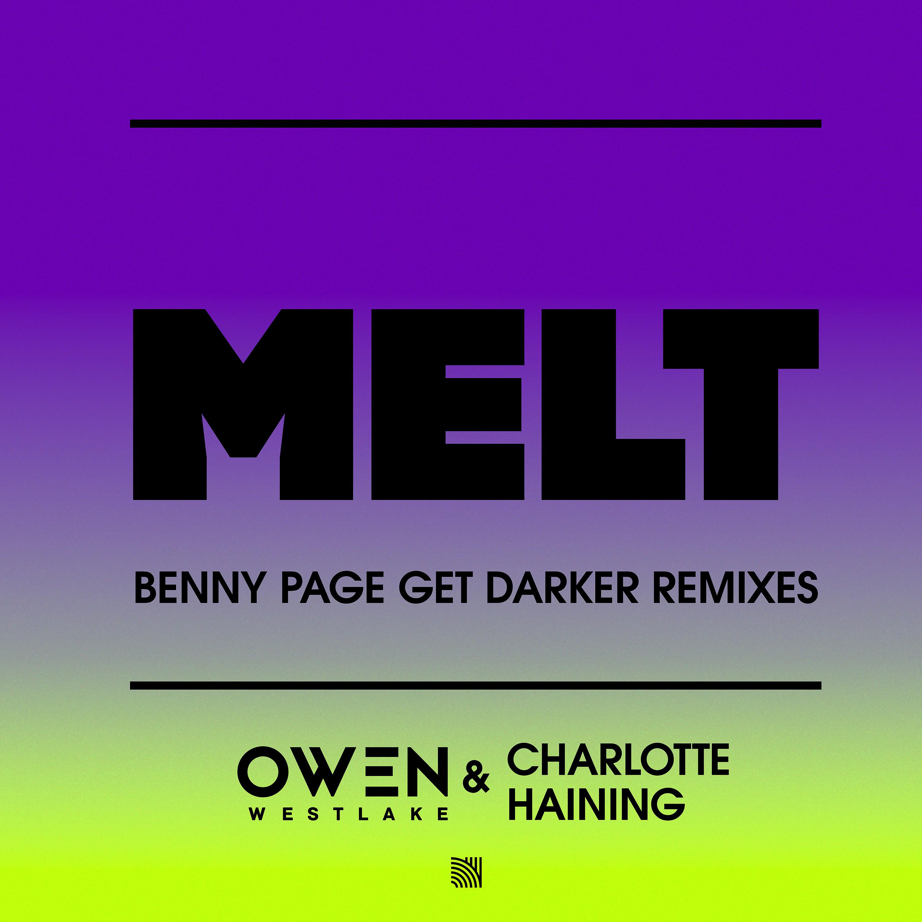 Постер альбома Melt (Benny Page Get Darker Remixes)