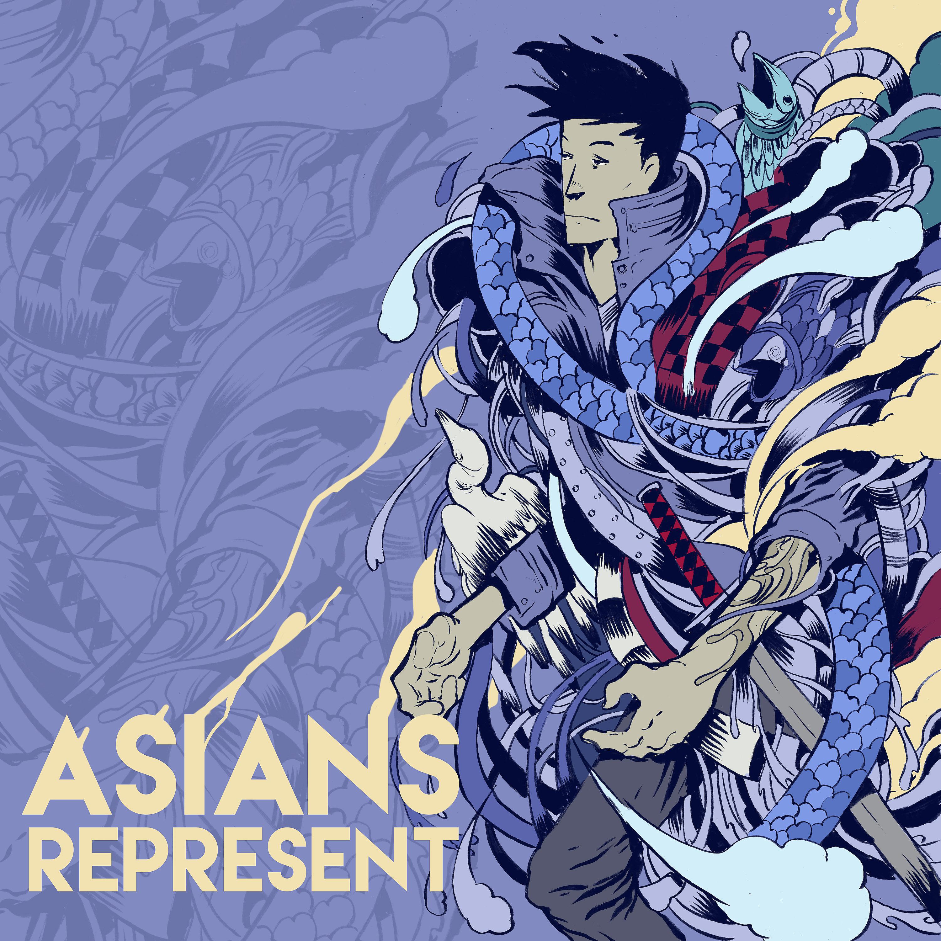Постер альбома Asians Represent (feat. JVNHO, Tealousy & Monotone)