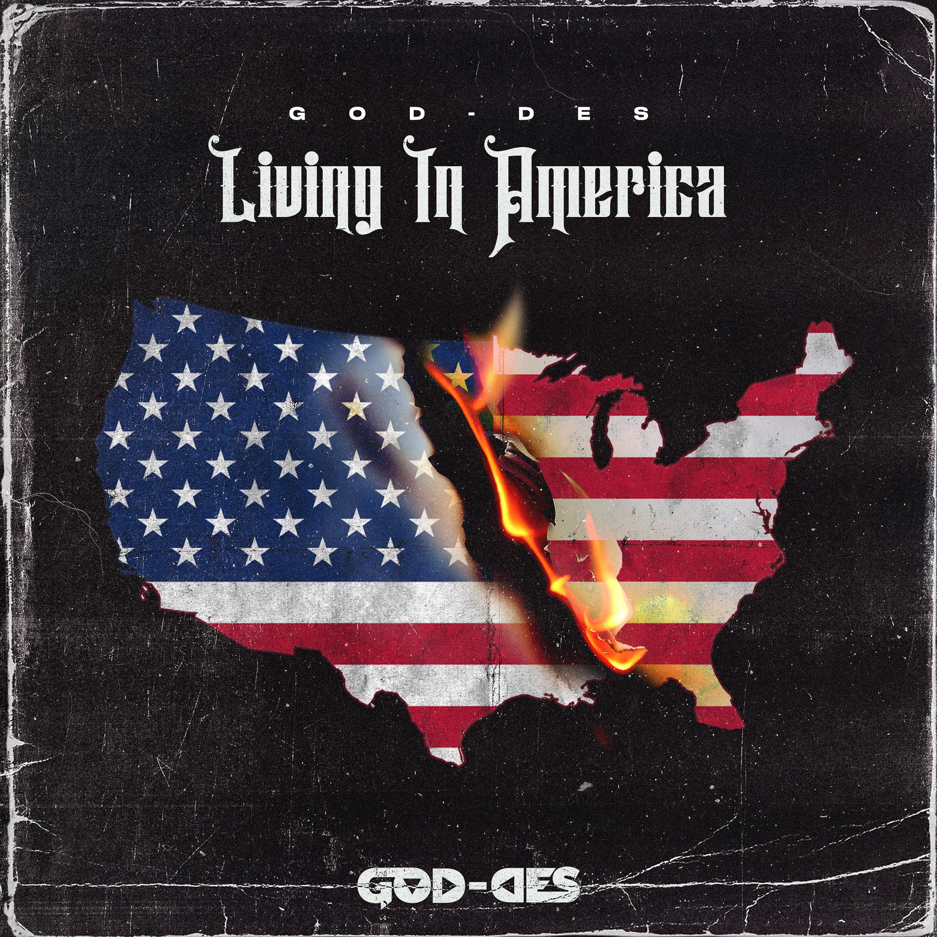Постер альбома Living In America