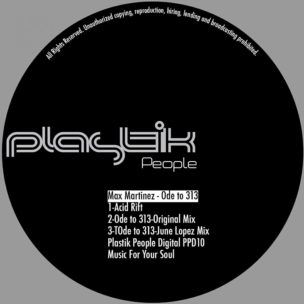 Max Martinez - Tode To 313 (June Lopez Deep Remix)