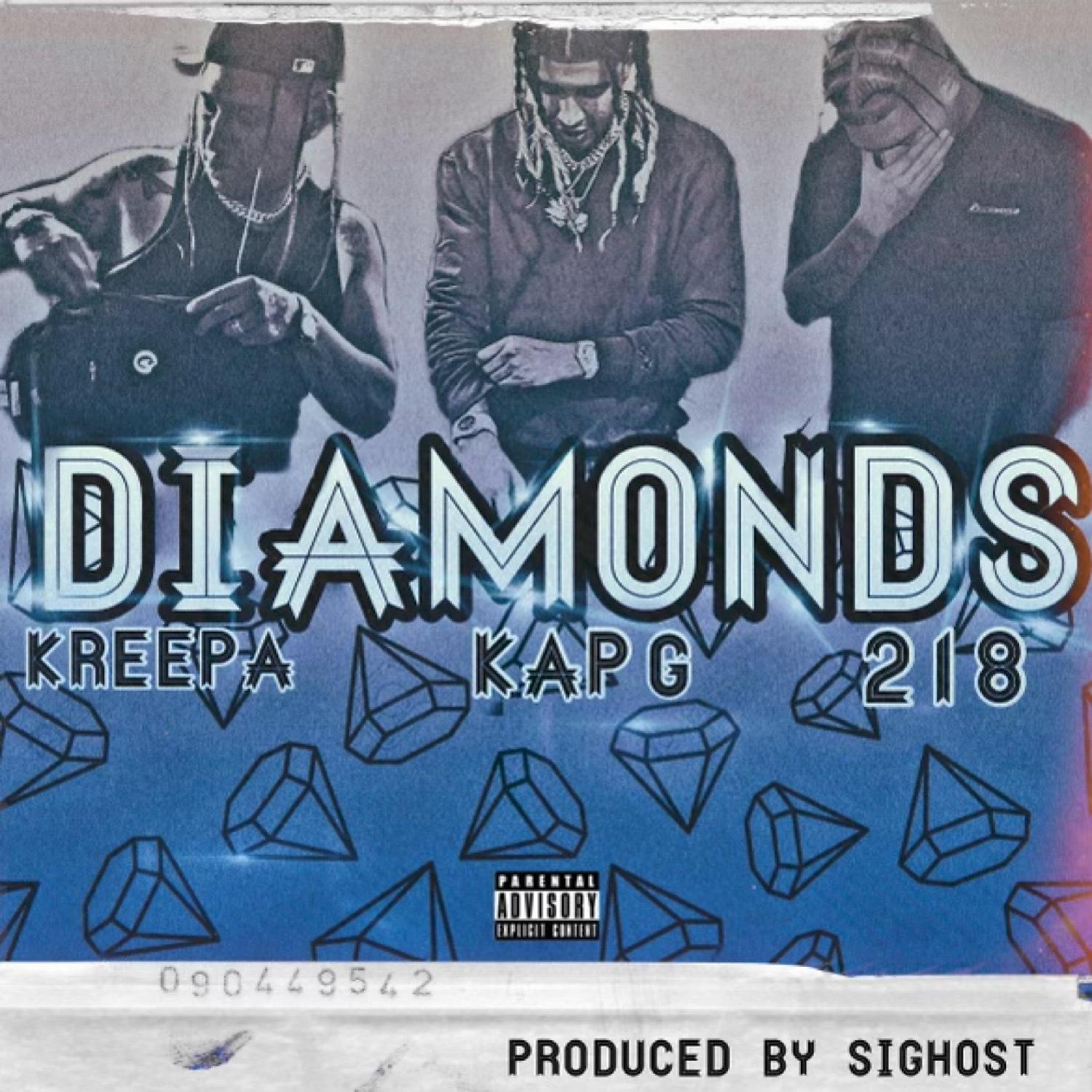 Постер альбома Diamonds (feat. Kap G & 218)