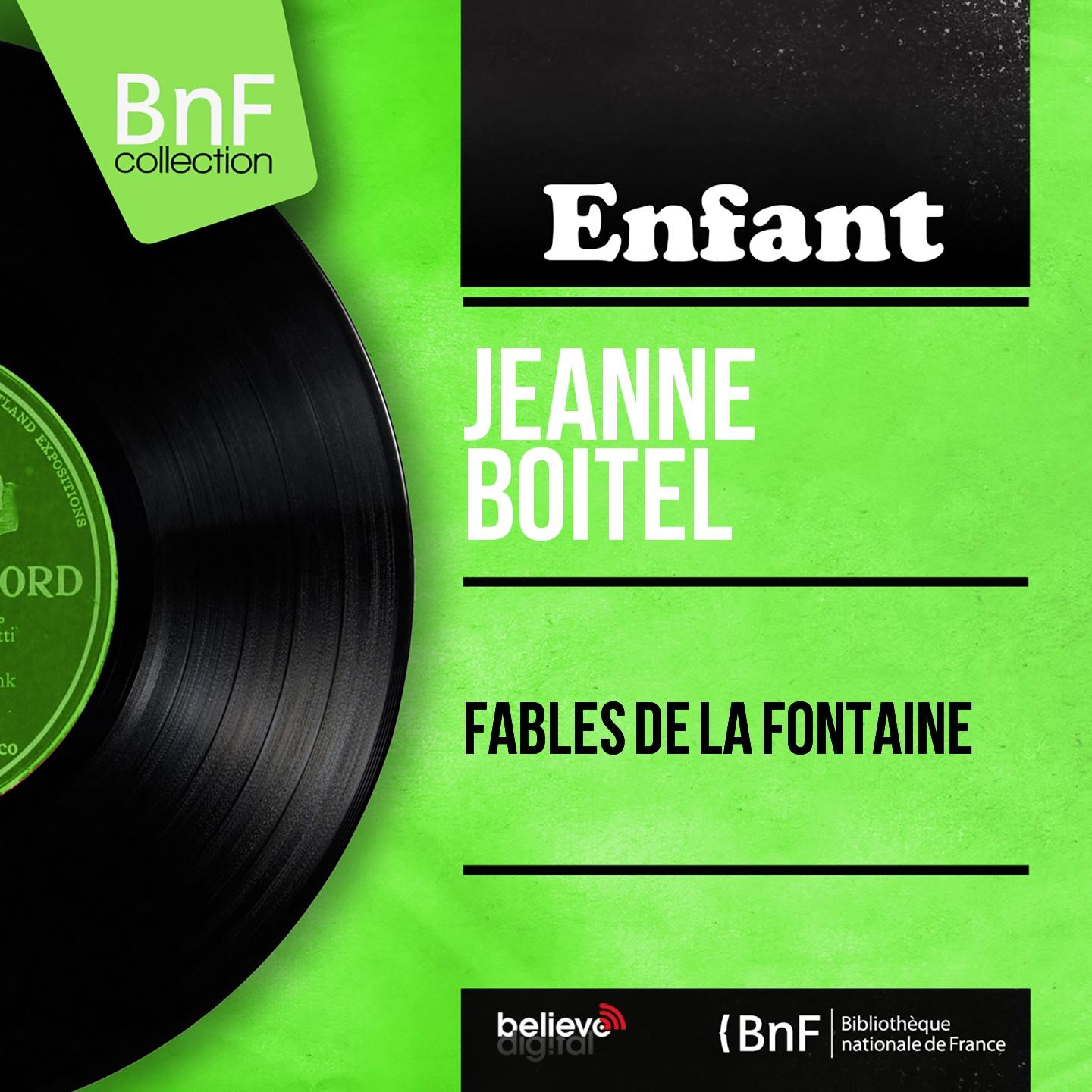 Постер альбома Fables de La Fontaine (Mono Version)