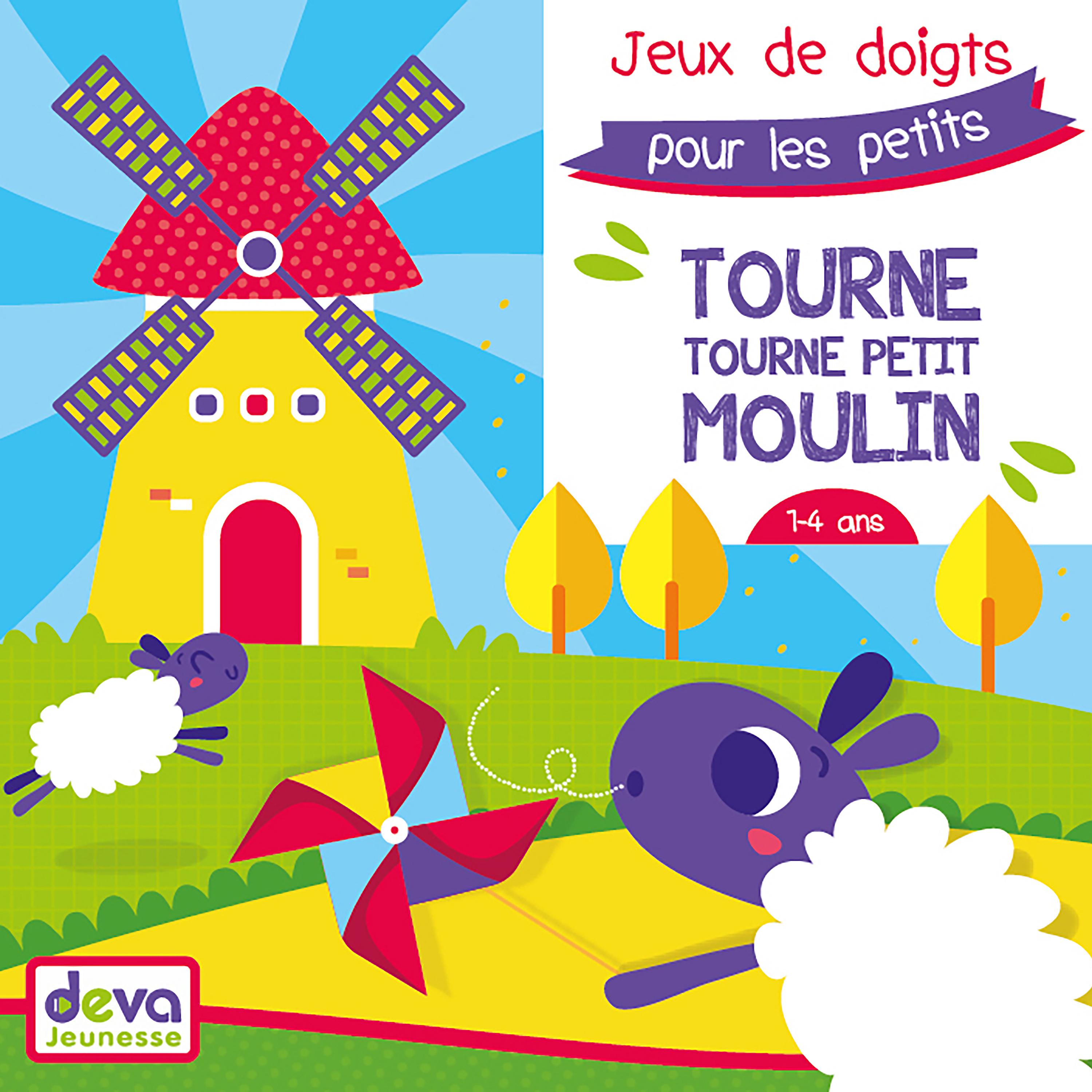 Постер альбома Tourne tourne petit moulin: Jeux de doigts pour les petits