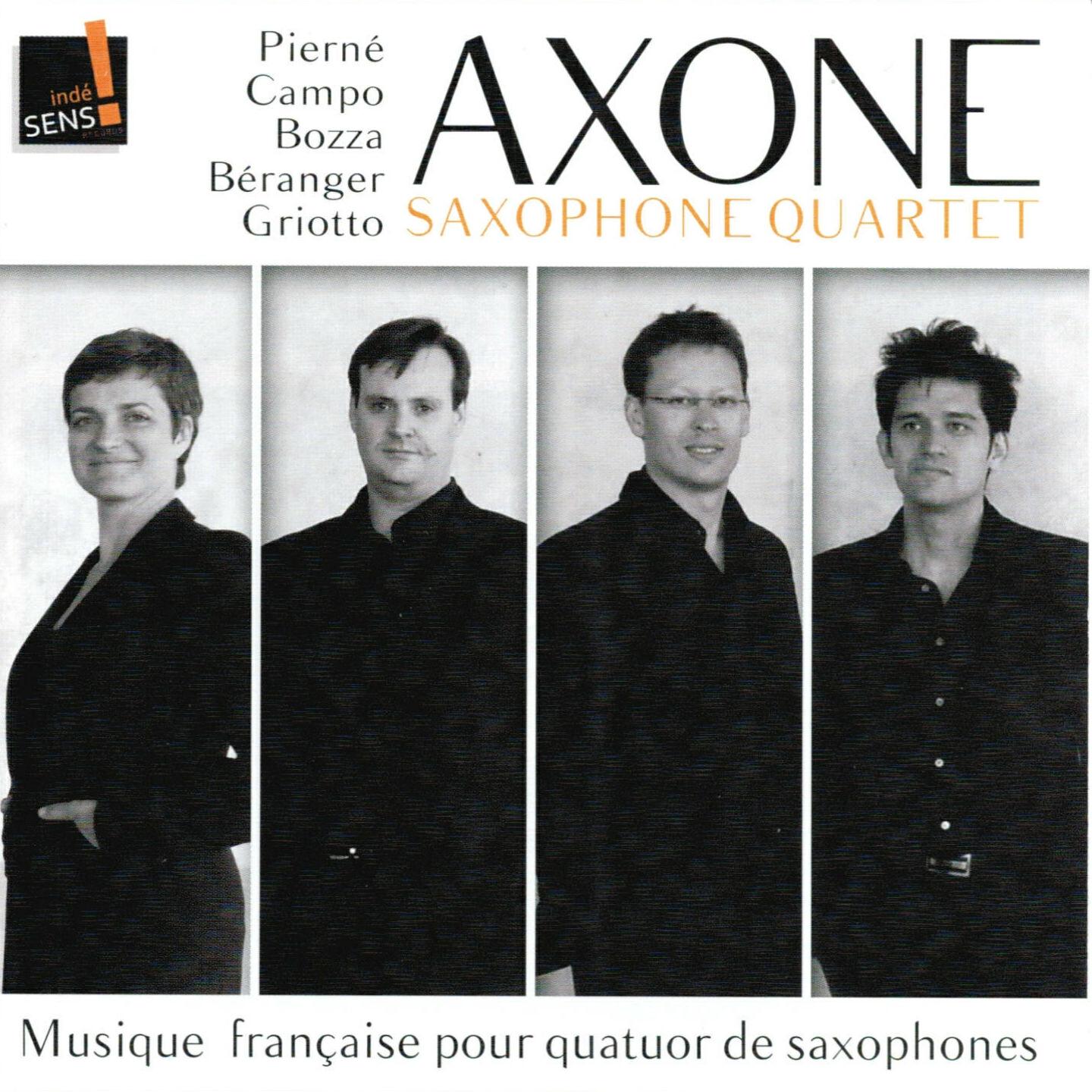 Axone Saxophone Quartet - Andante et scherzo: II. Scherzo