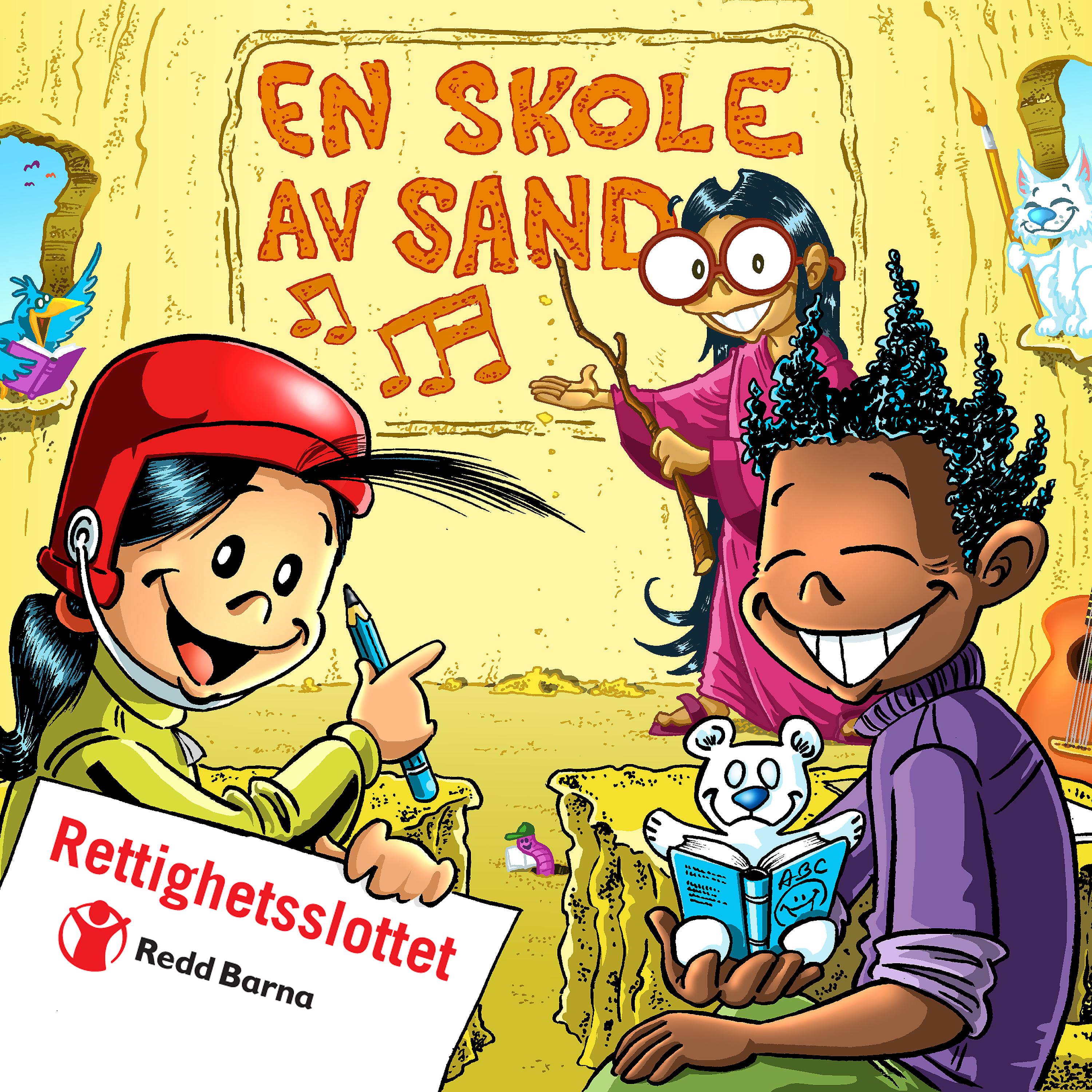 Постер альбома En skole av sand