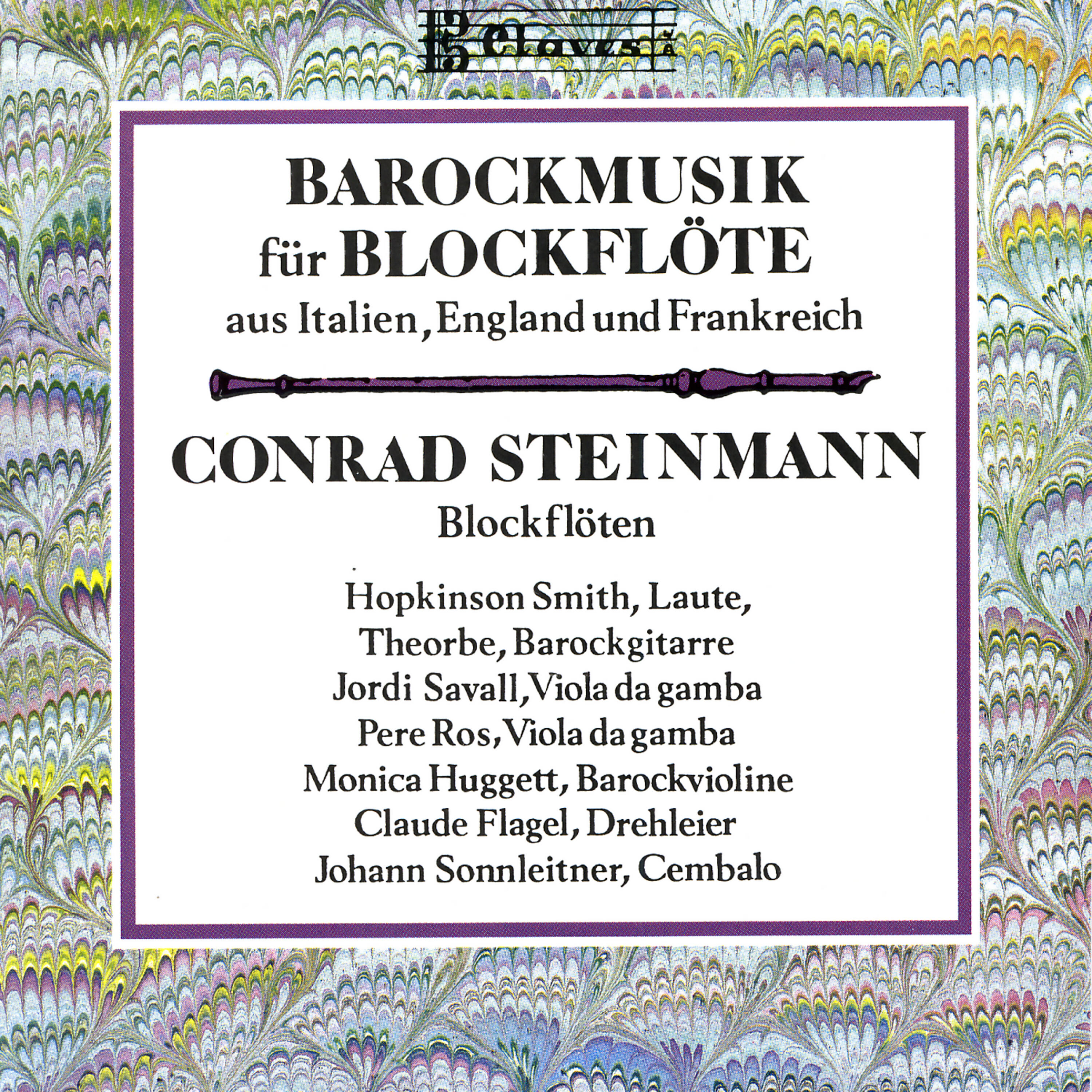 Conrad Steinmann - Sonata seconda for Recorder in C, Gamba & Luth