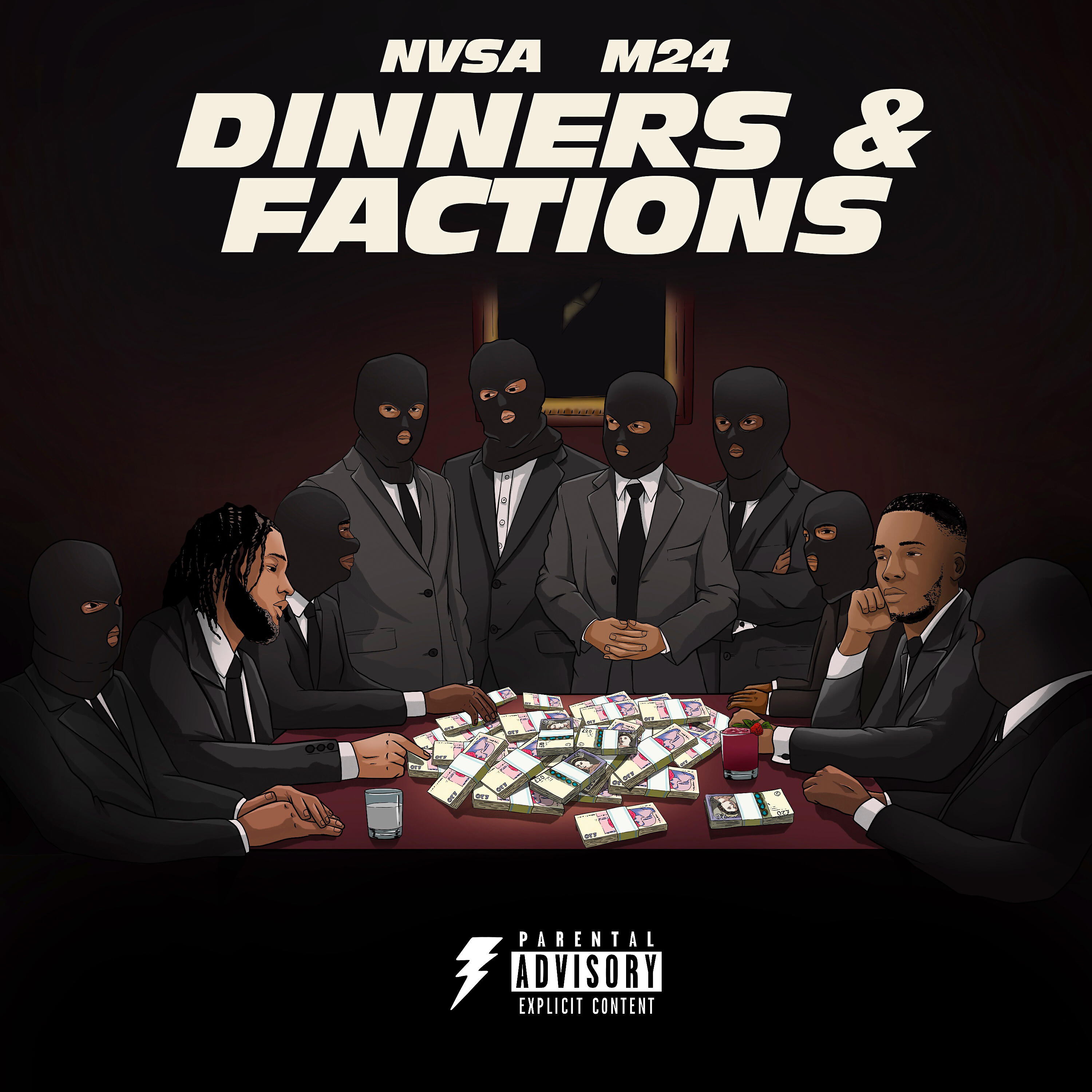 NVSA, M24 - Dinners and Factions (feat. M24) ноты