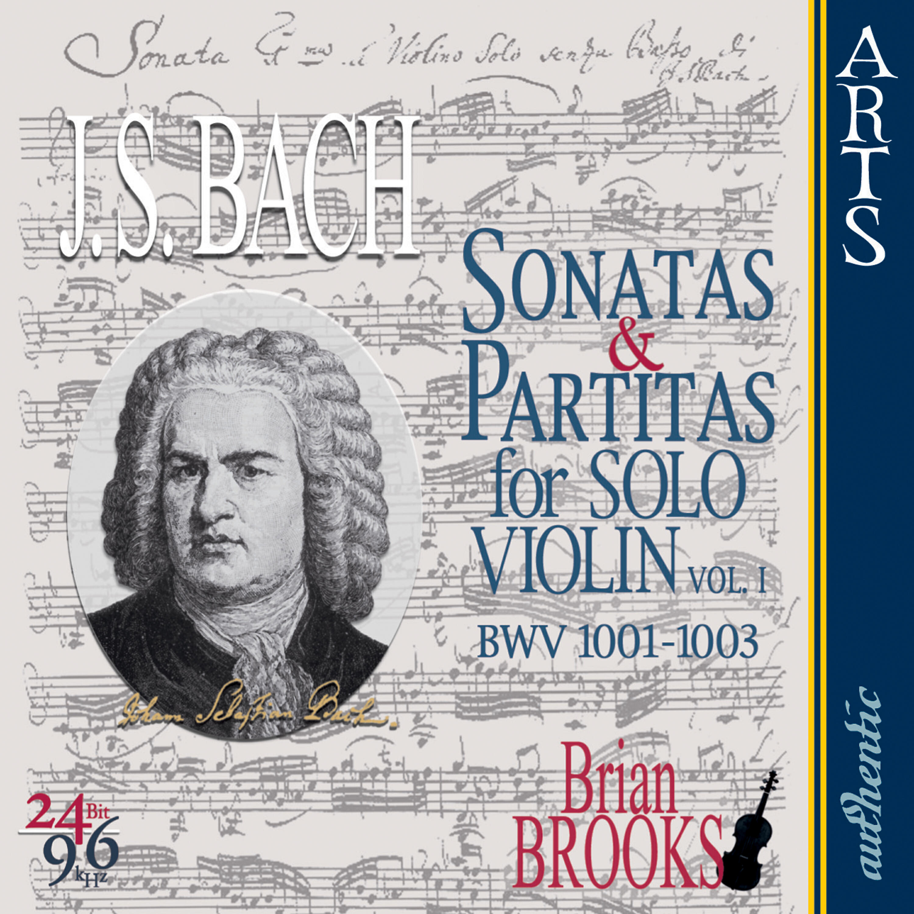 Brian Brooks - Partita No. 1 In B Minor, BWV 1002: Allemanda