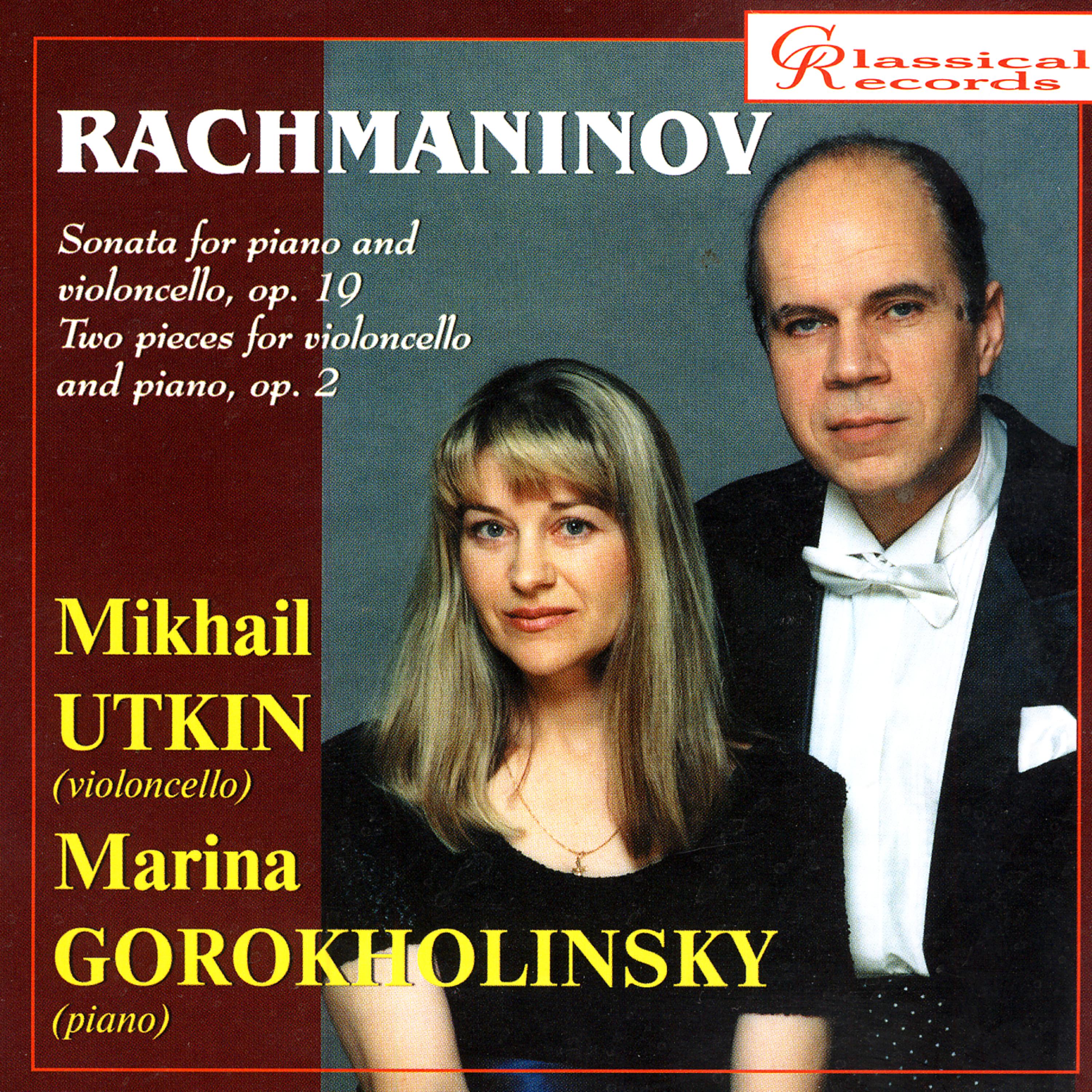 Постер альбома Rachmaninov. Music for Cello and Piano